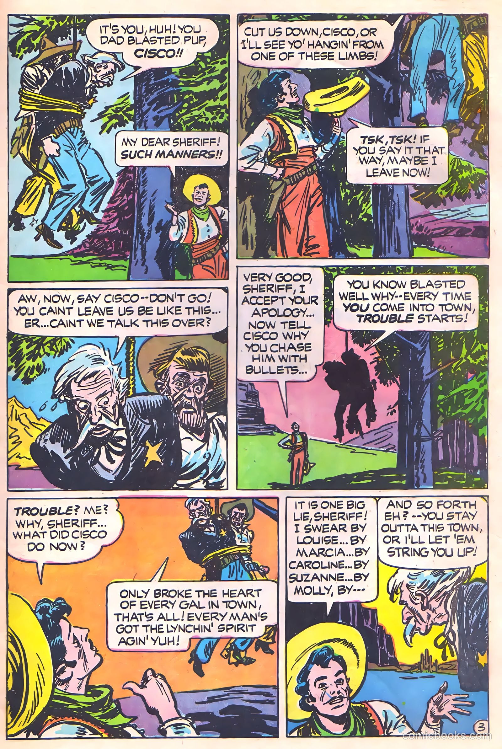 Cisco Kid #1 — page 36 of 36