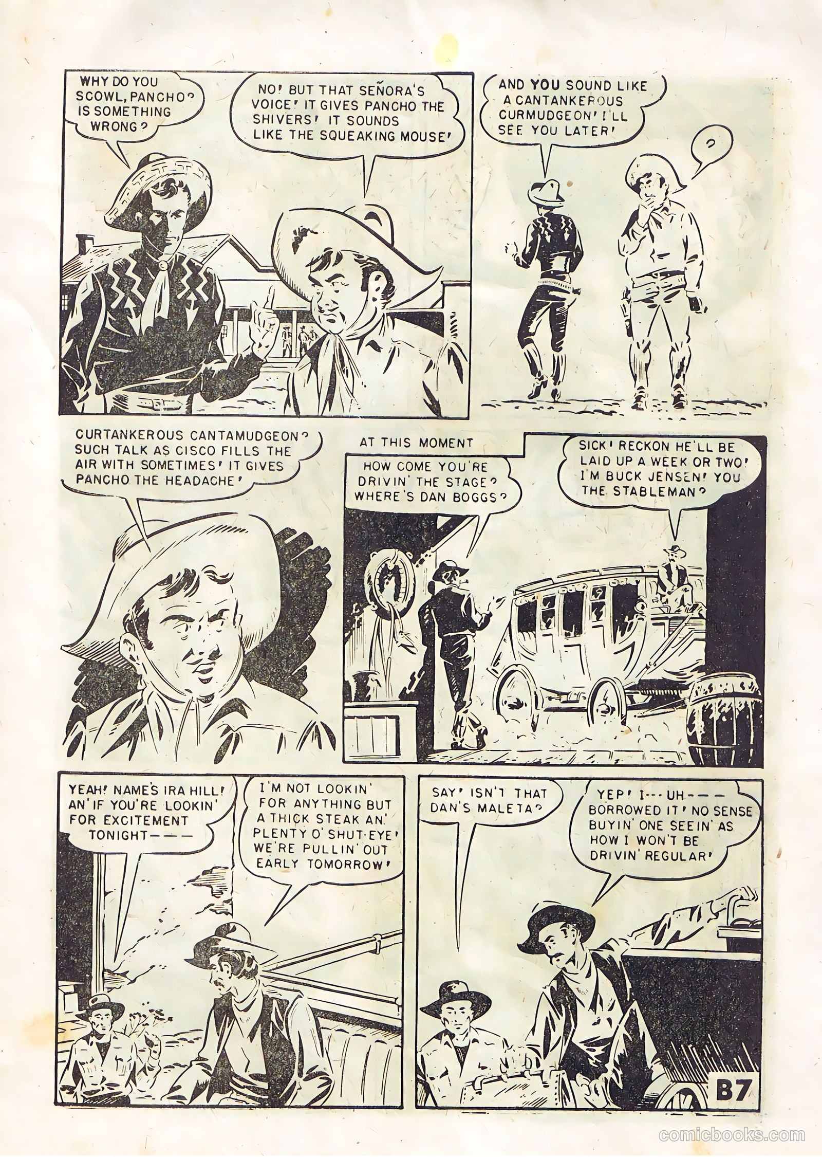 Cisco Kid #7 — page 7 of 24