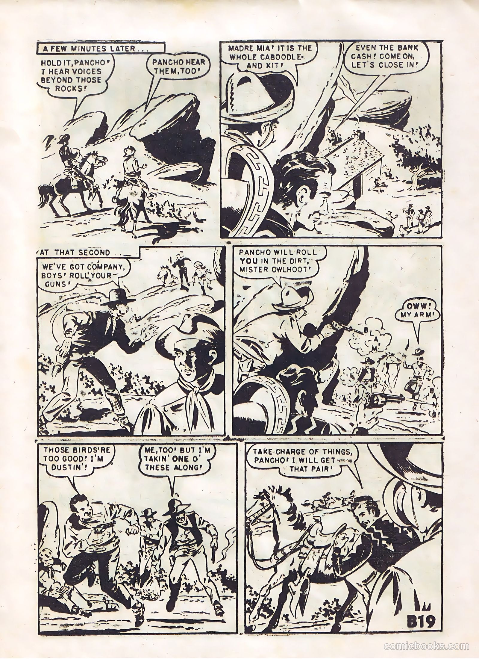 Cisco Kid #7 — page 19 of 24
