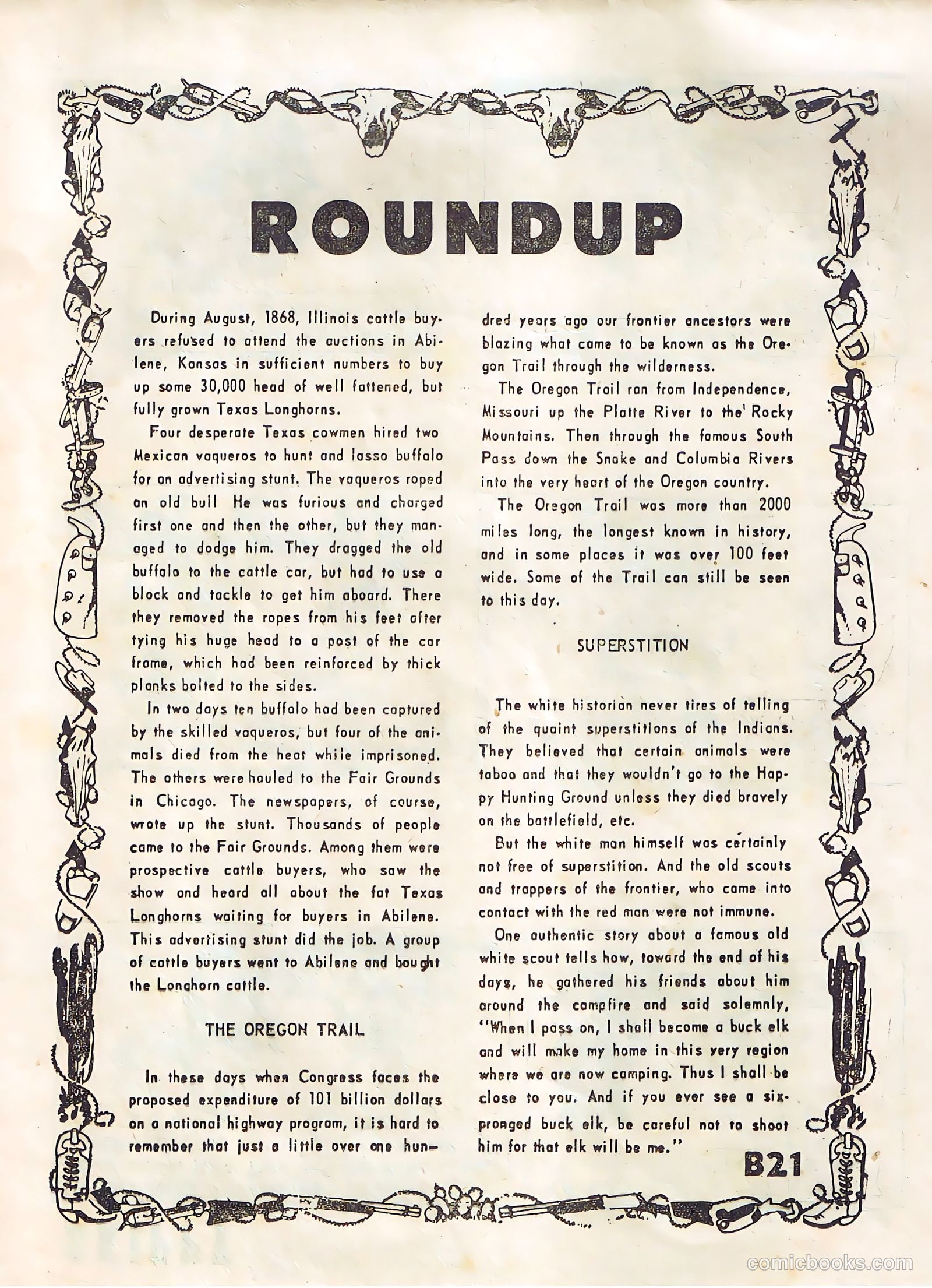Cisco Kid #7 — page 21 of 24