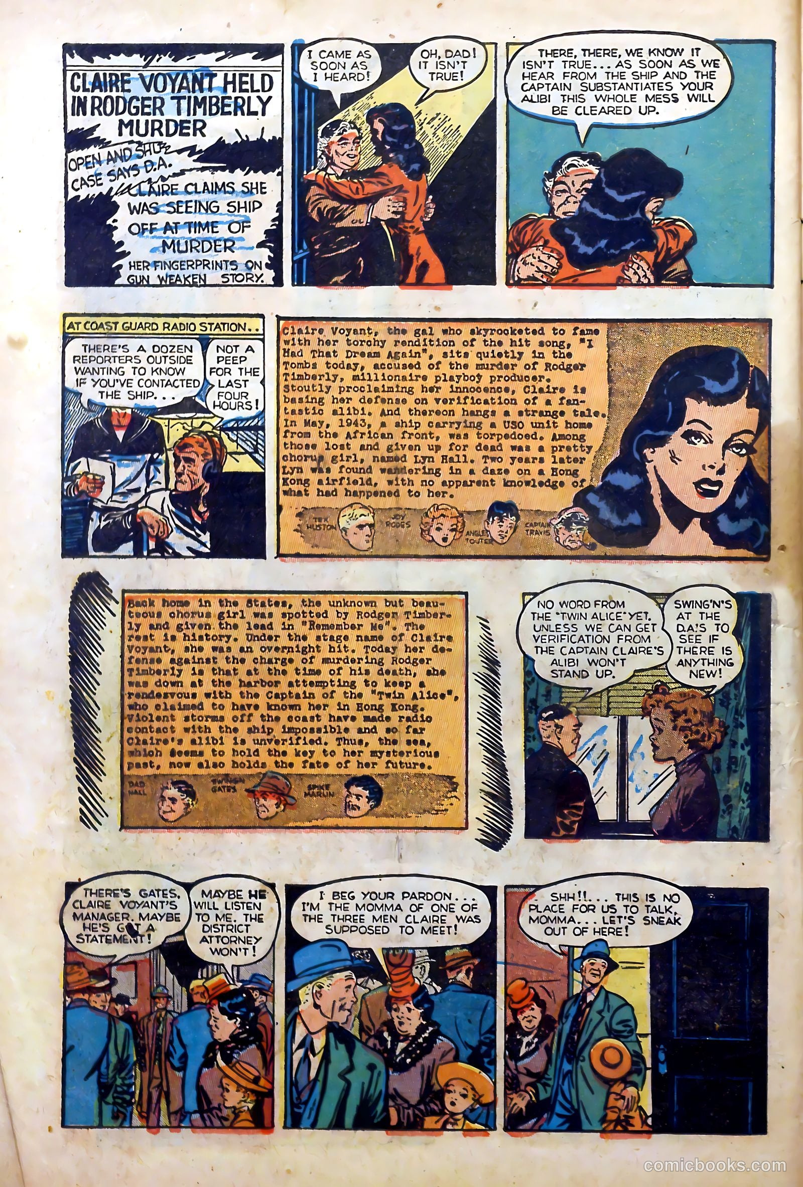 Claire Voyant #2 (1947) — page 6 of 36