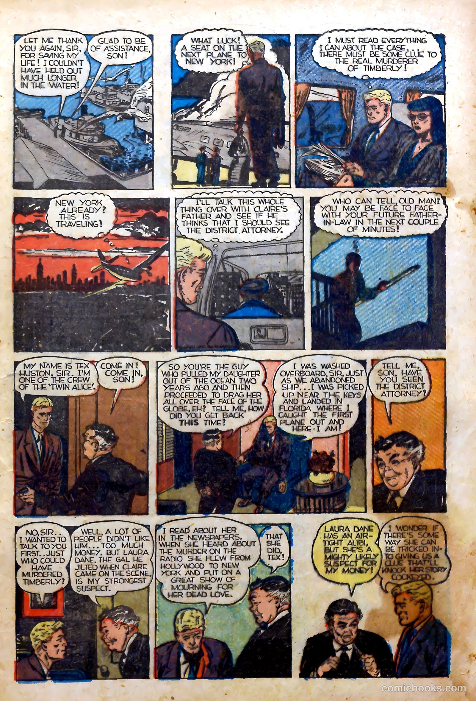 Claire Voyant #2 (1947) — page 9 of 36