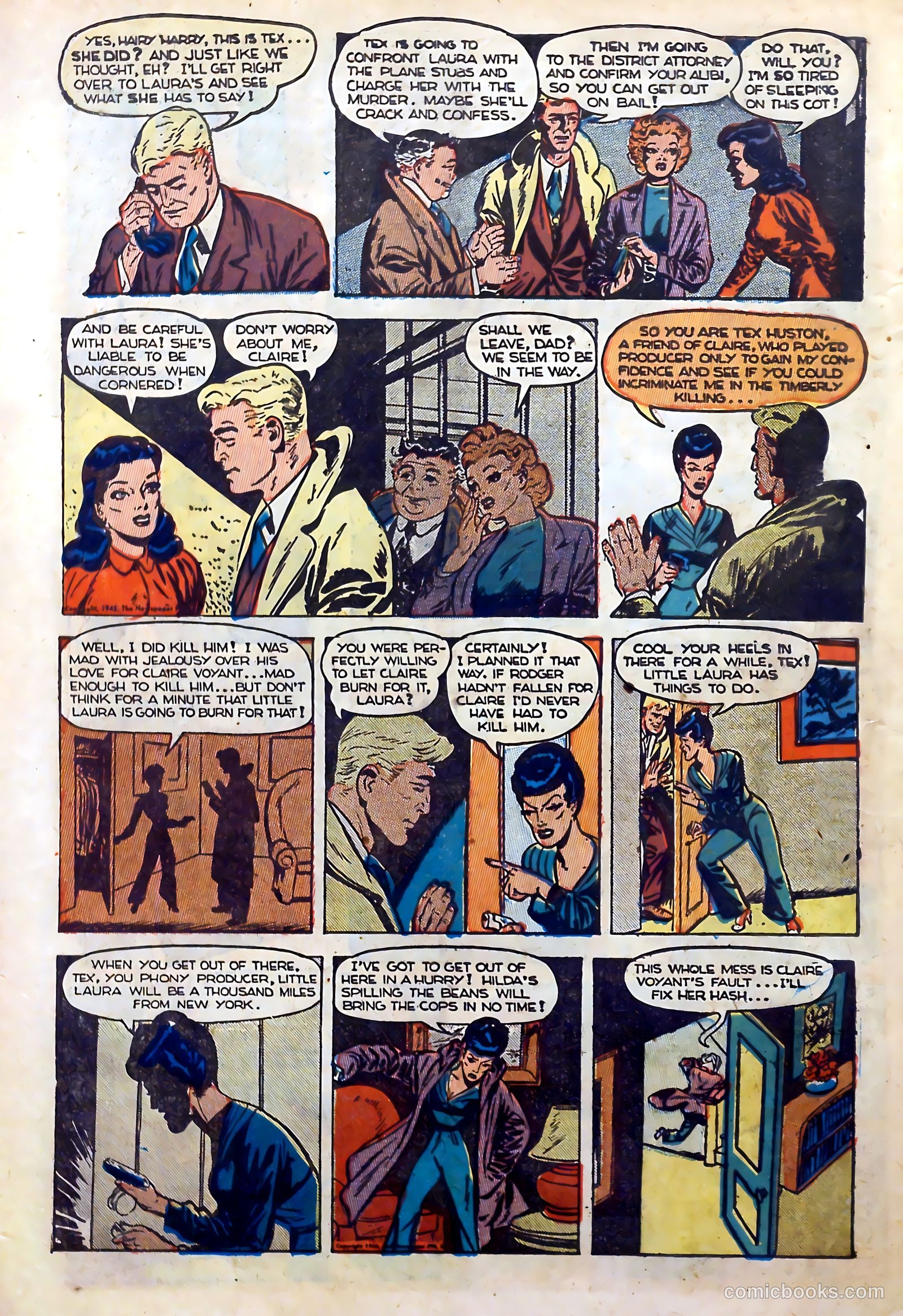 Claire Voyant #2 (1947) — page 22 of 36