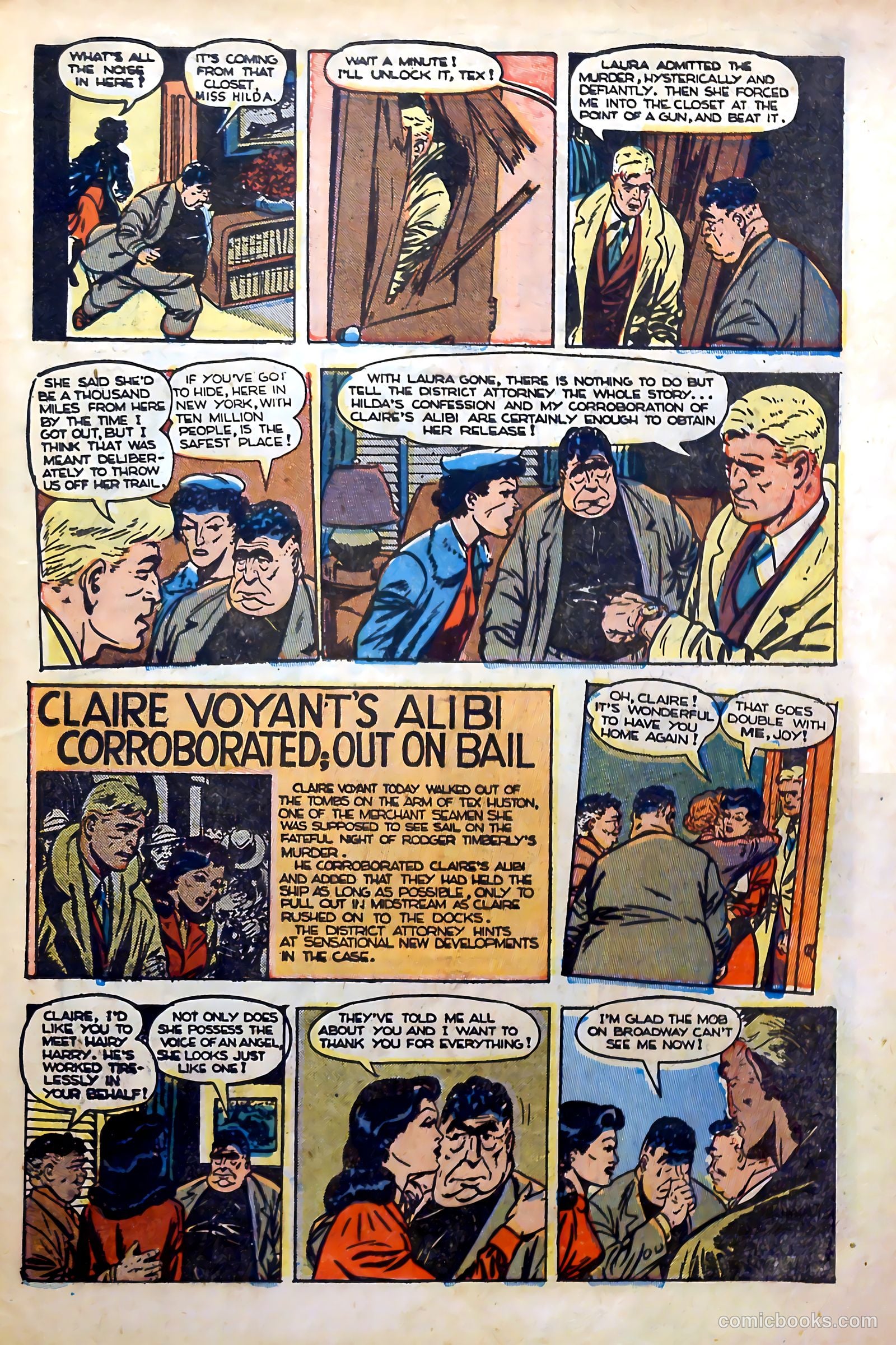 Claire Voyant #2 (1947) — page 23 of 36