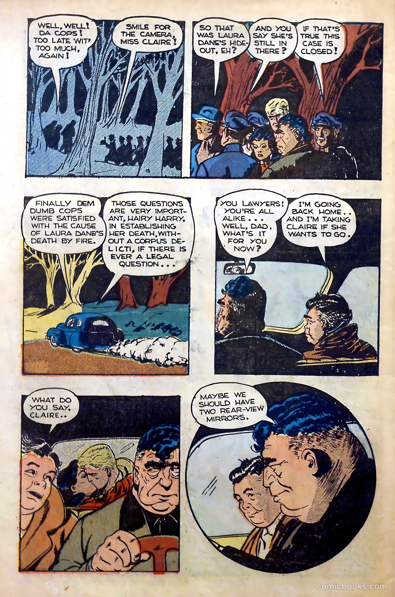 Claire Voyant #2 (1947) — page 34 of 36