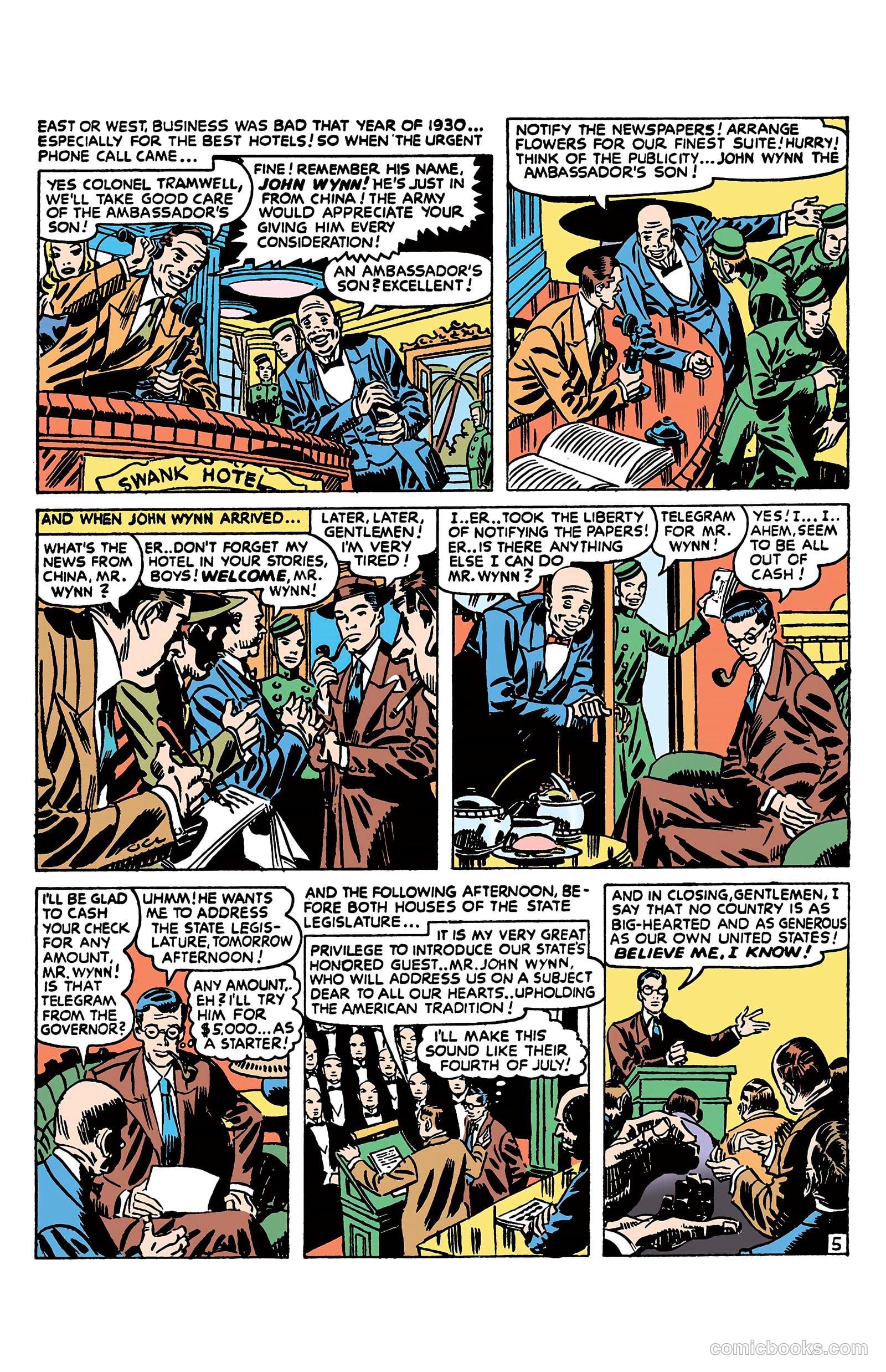 Classic Comics #1 (1941) — page 5 of 29
