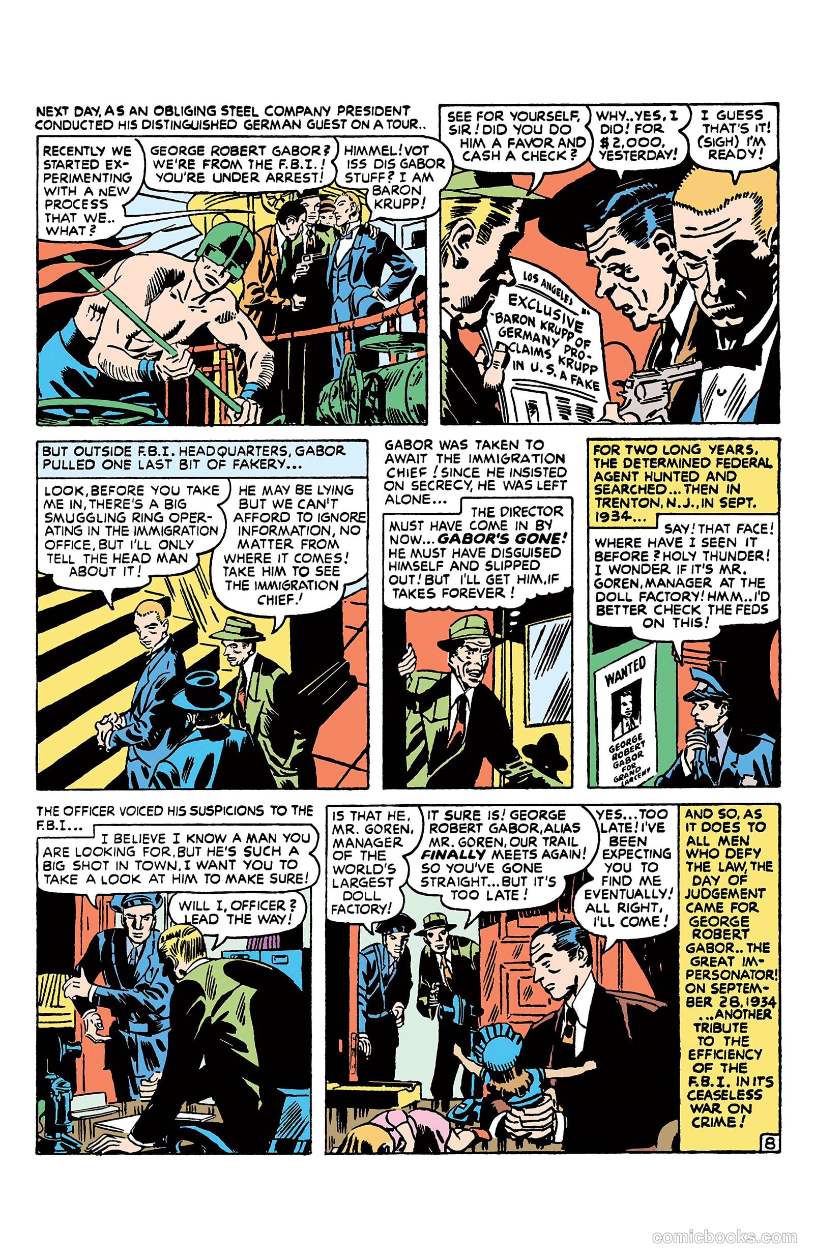 Classic Comics #1 (1941) — page 8 of 29