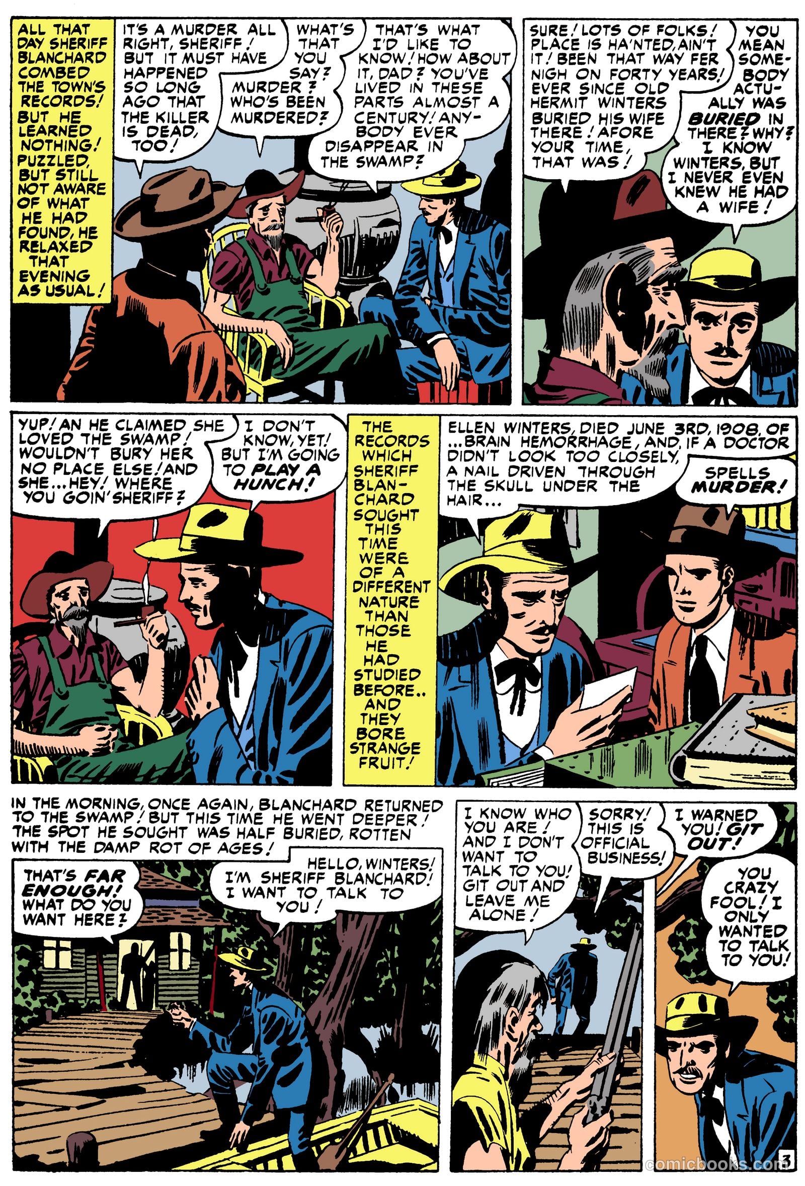 Classic Comics #3 (1942) — page 32 of 36