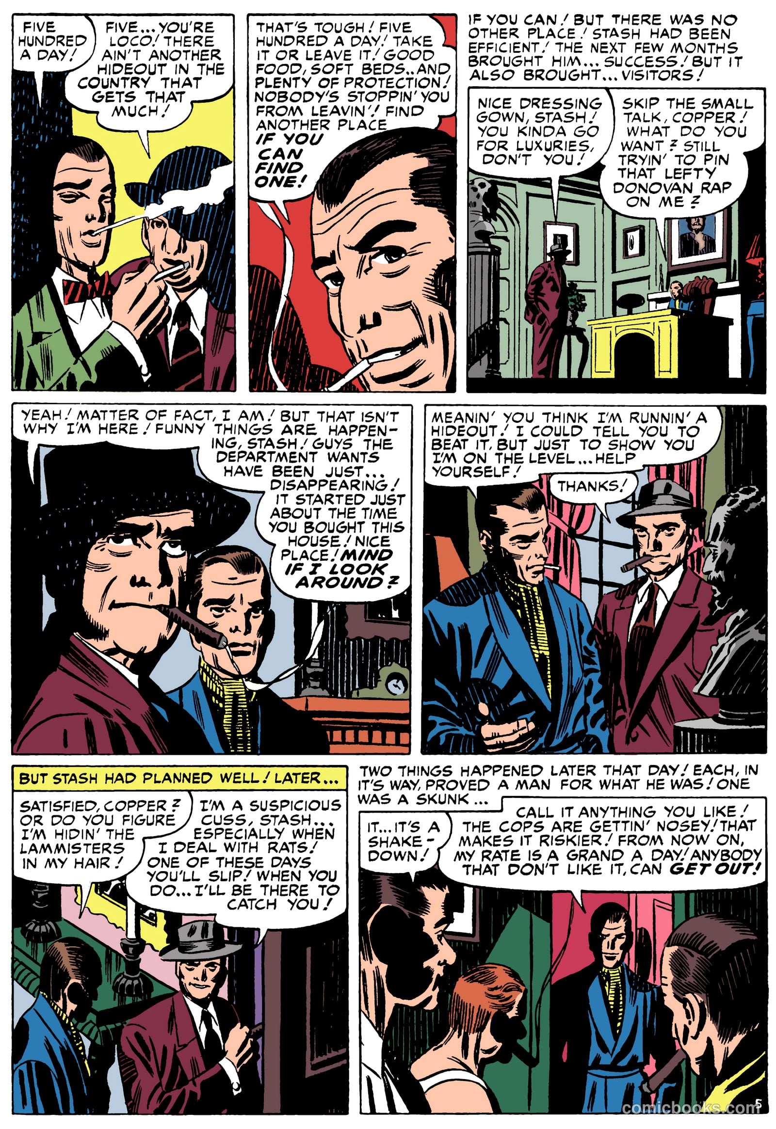 Classic Comics #5 (1942) — page 37 of 39
