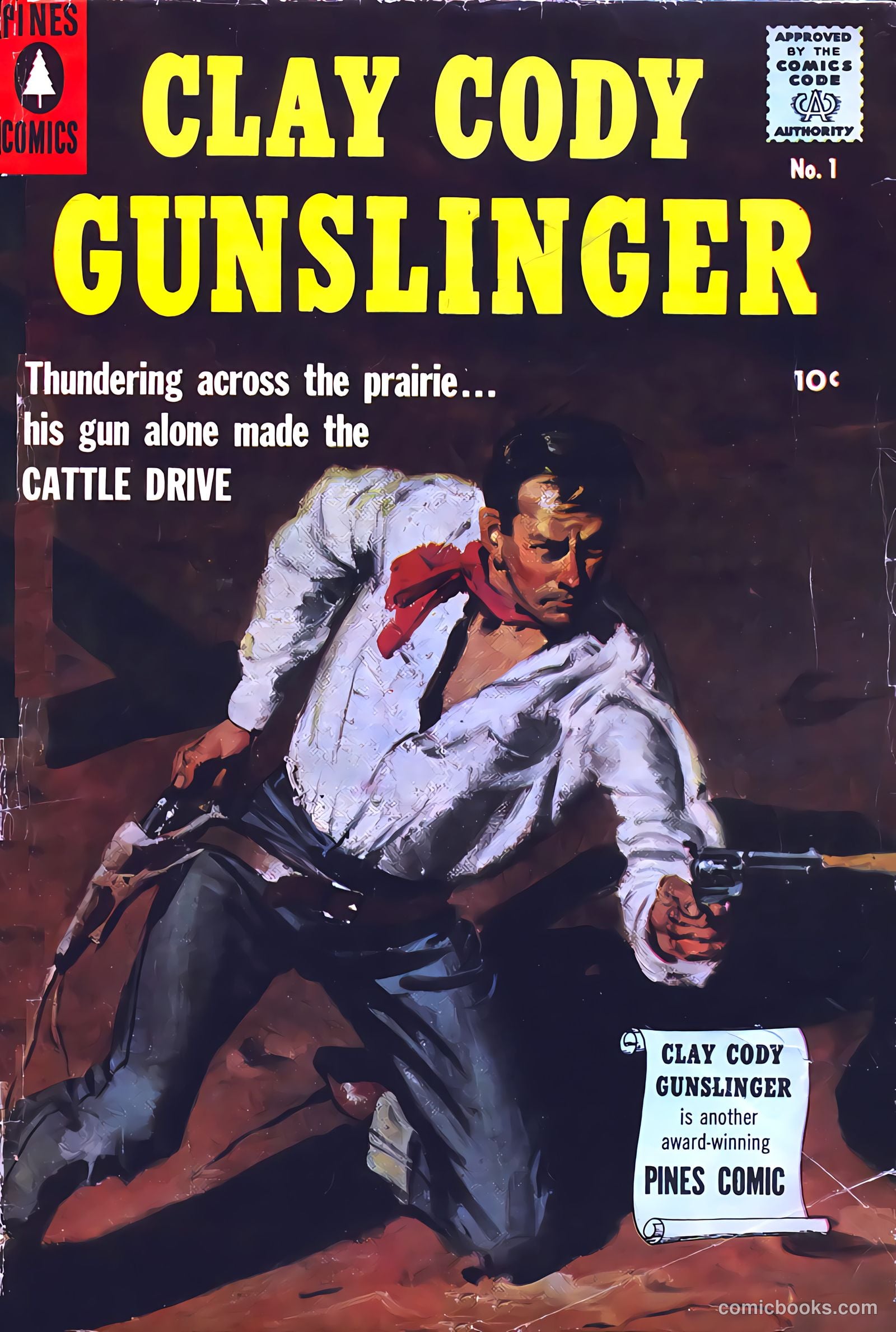 Clay Cody, Gunslinger #1 cover
