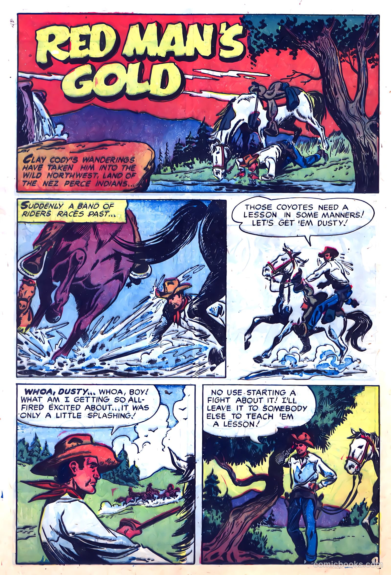 Clay Cody, Gunslinger #1 (1957) — page 12 of 36