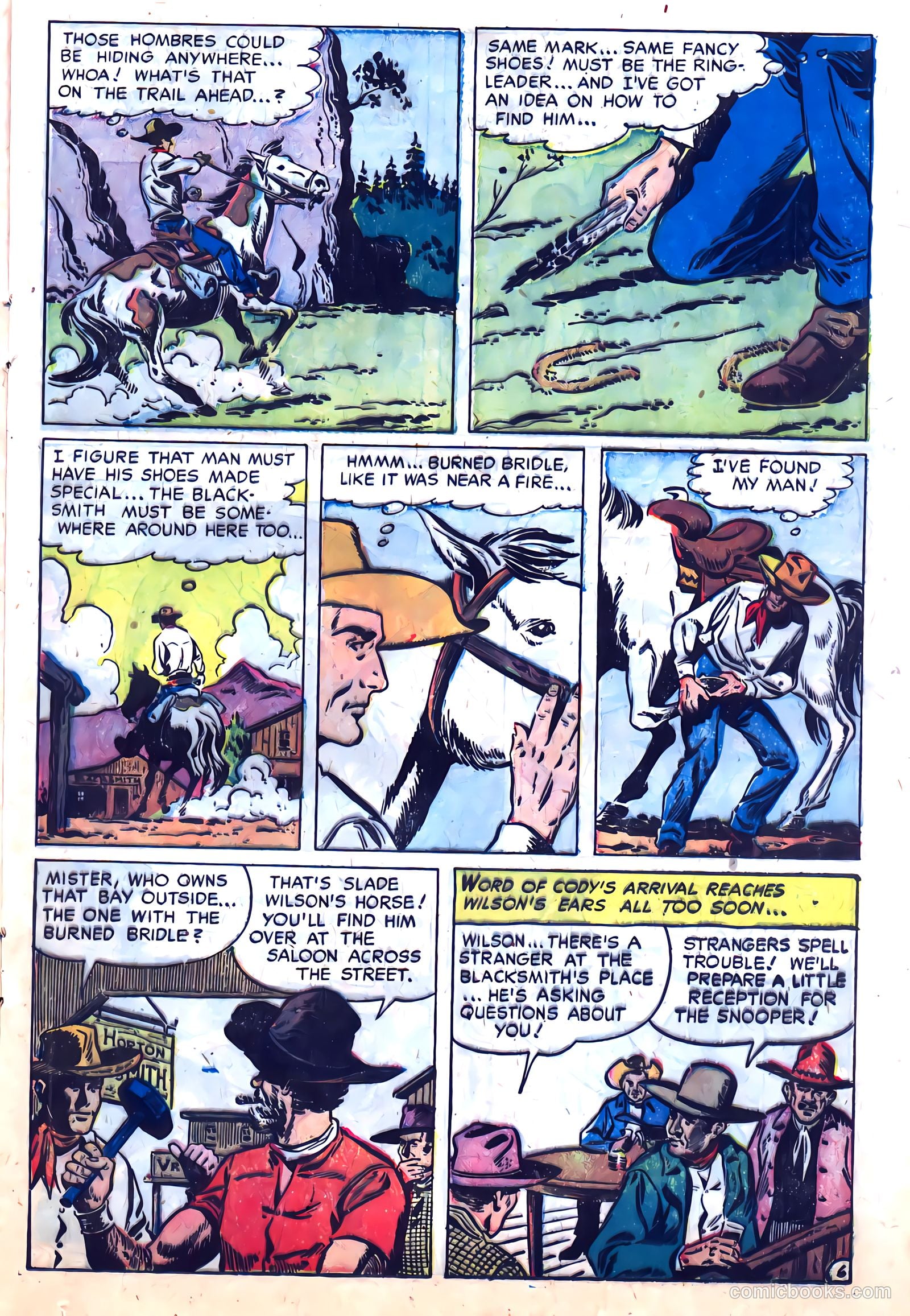 Clay Cody, Gunslinger #1 (1957) — page 17 of 36