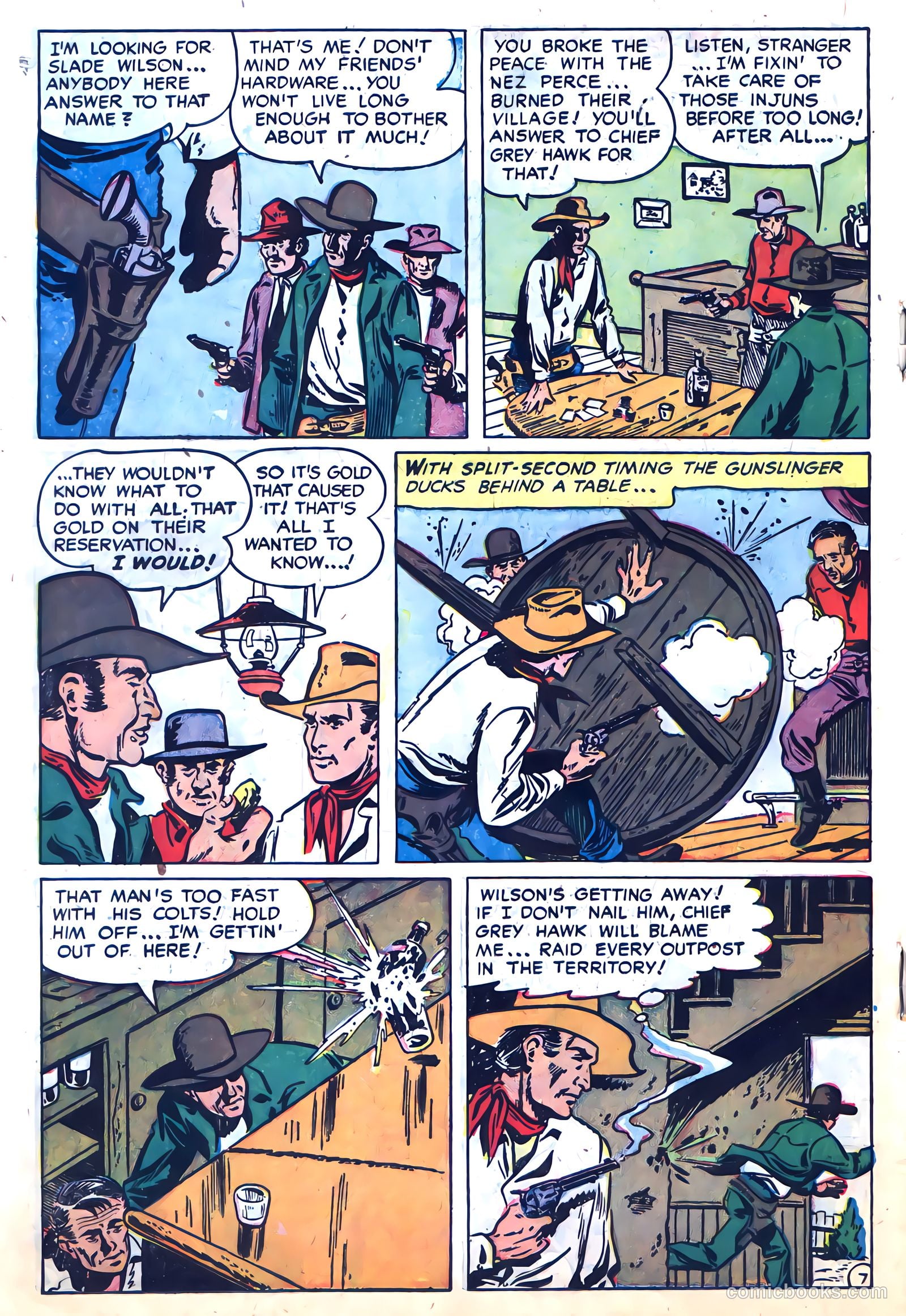 Clay Cody, Gunslinger #1 (1957) — page 18 of 36