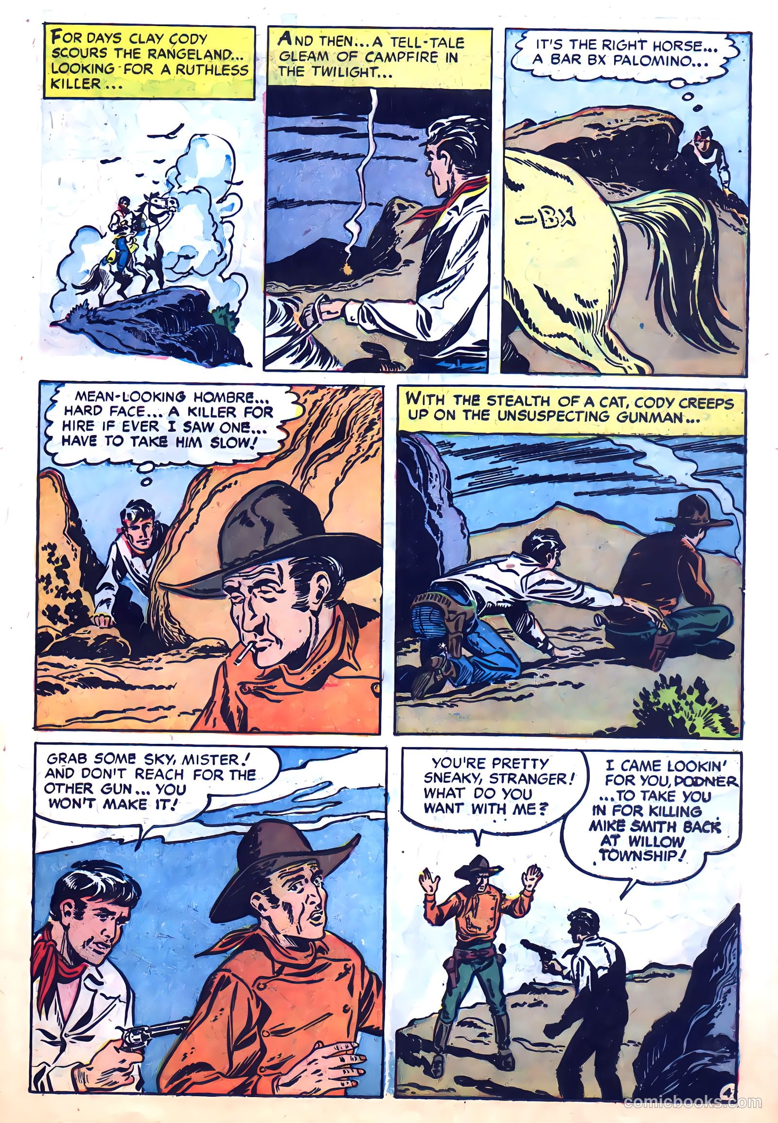 Clay Cody, Gunslinger #1 (1957) — page 23 of 36