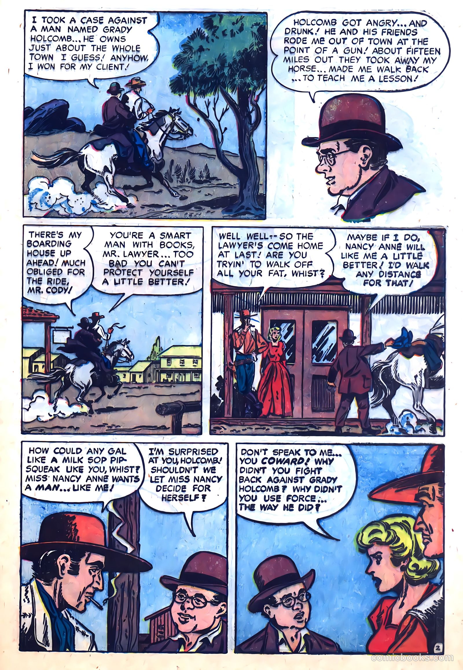 Clay Cody, Gunslinger #1 (1957) — page 29 of 36