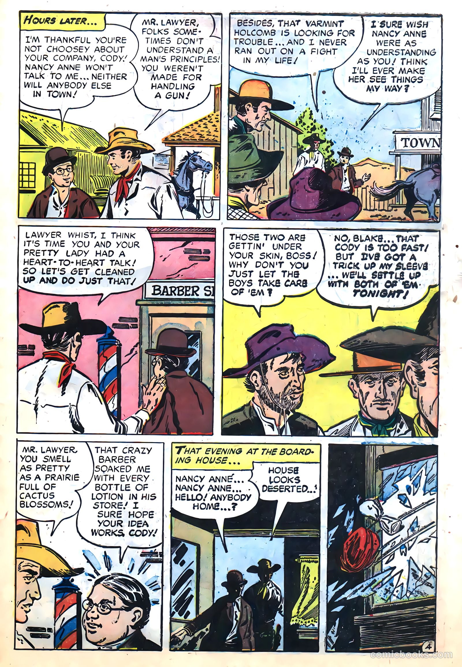 Clay Cody, Gunslinger #1 (1957) — page 31 of 36