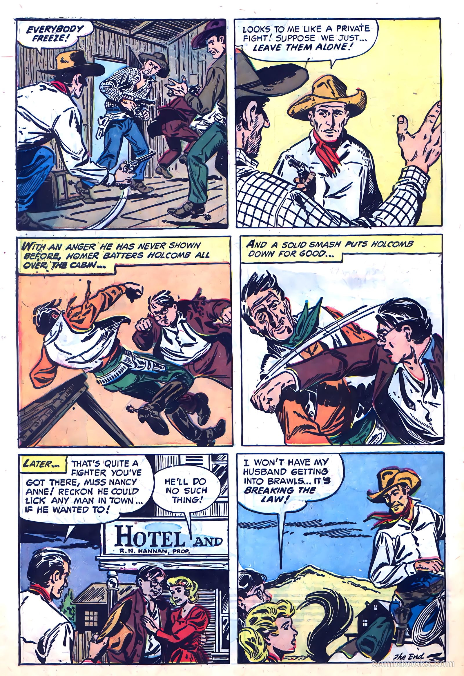 Clay Cody, Gunslinger #1 (1957) — page 34 of 36