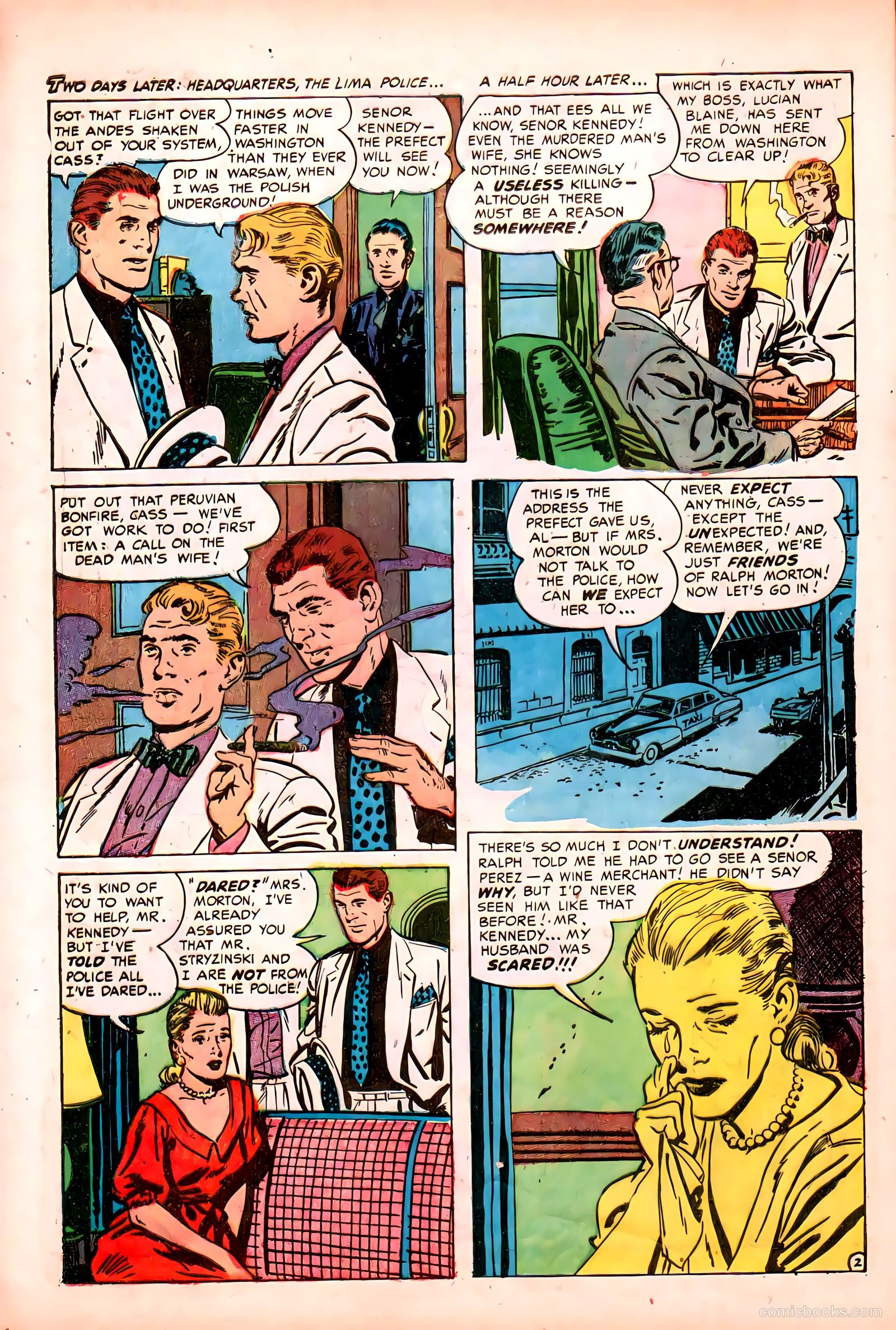 Cloak and Dagger #1 (1952) — page 4 of 36