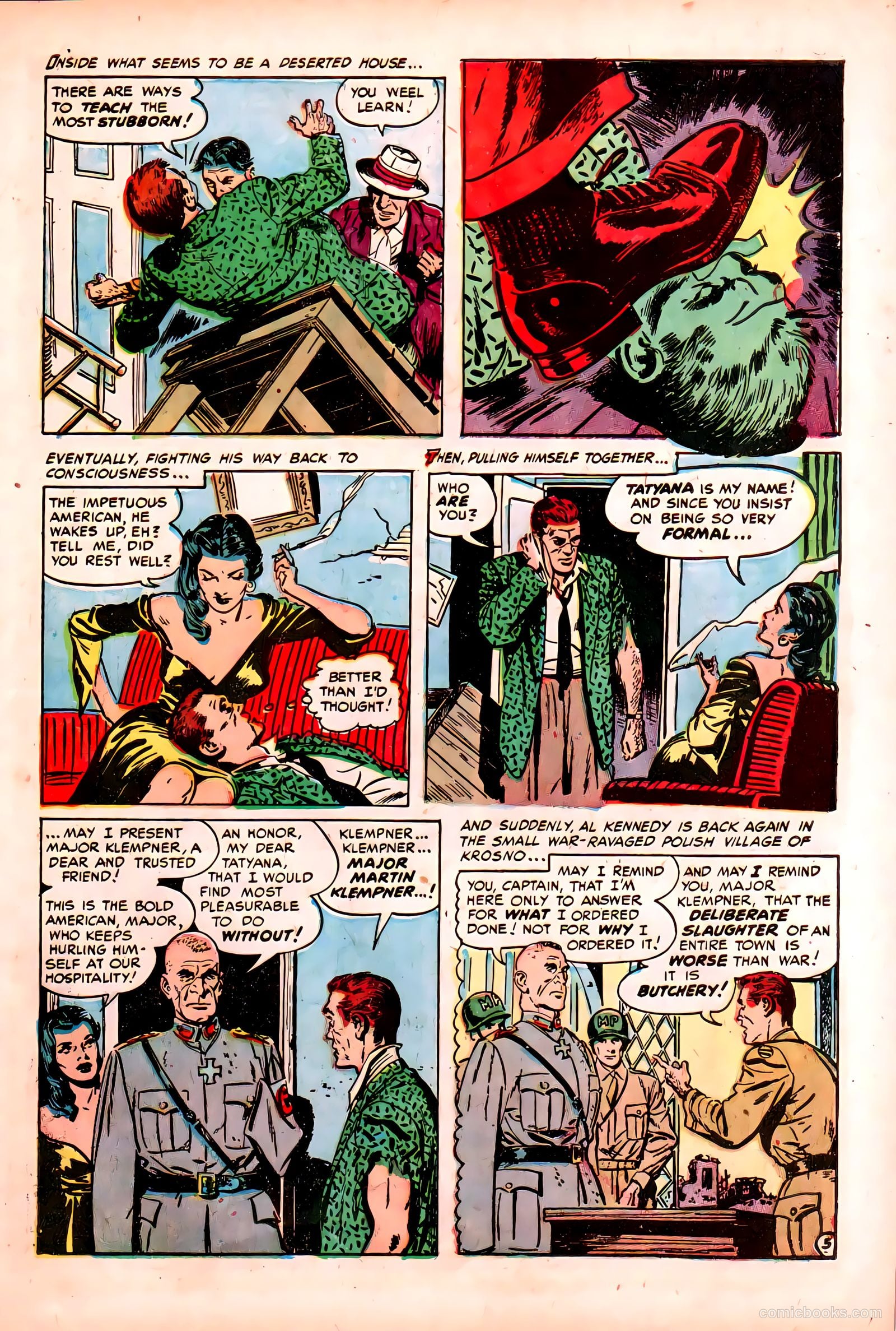 Cloak and Dagger #1 (1952) — page 7 of 36