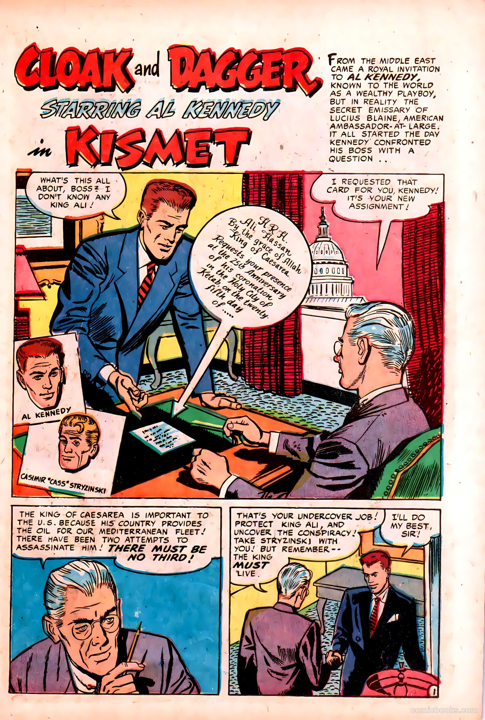 Cloak and Dagger #1 (1952) — page 11 of 36