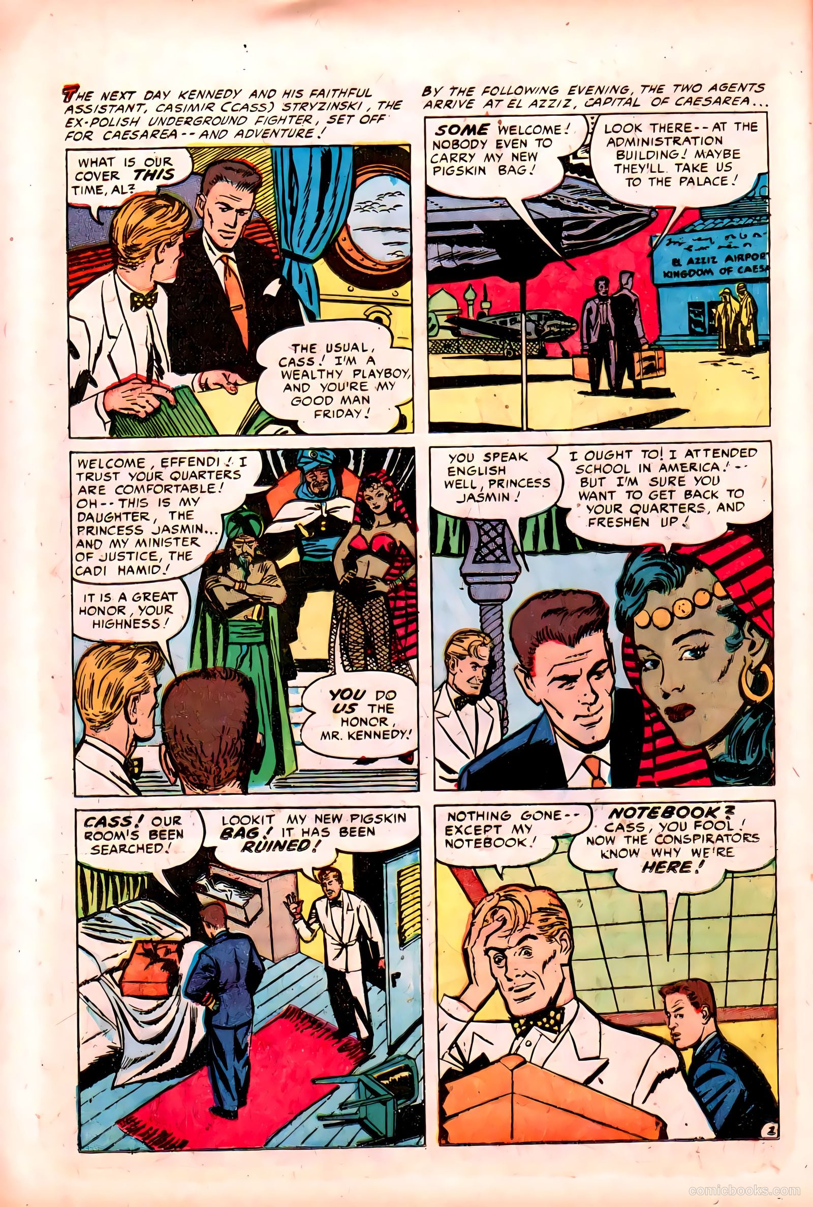 Cloak and Dagger #1 (1952) — page 12 of 36