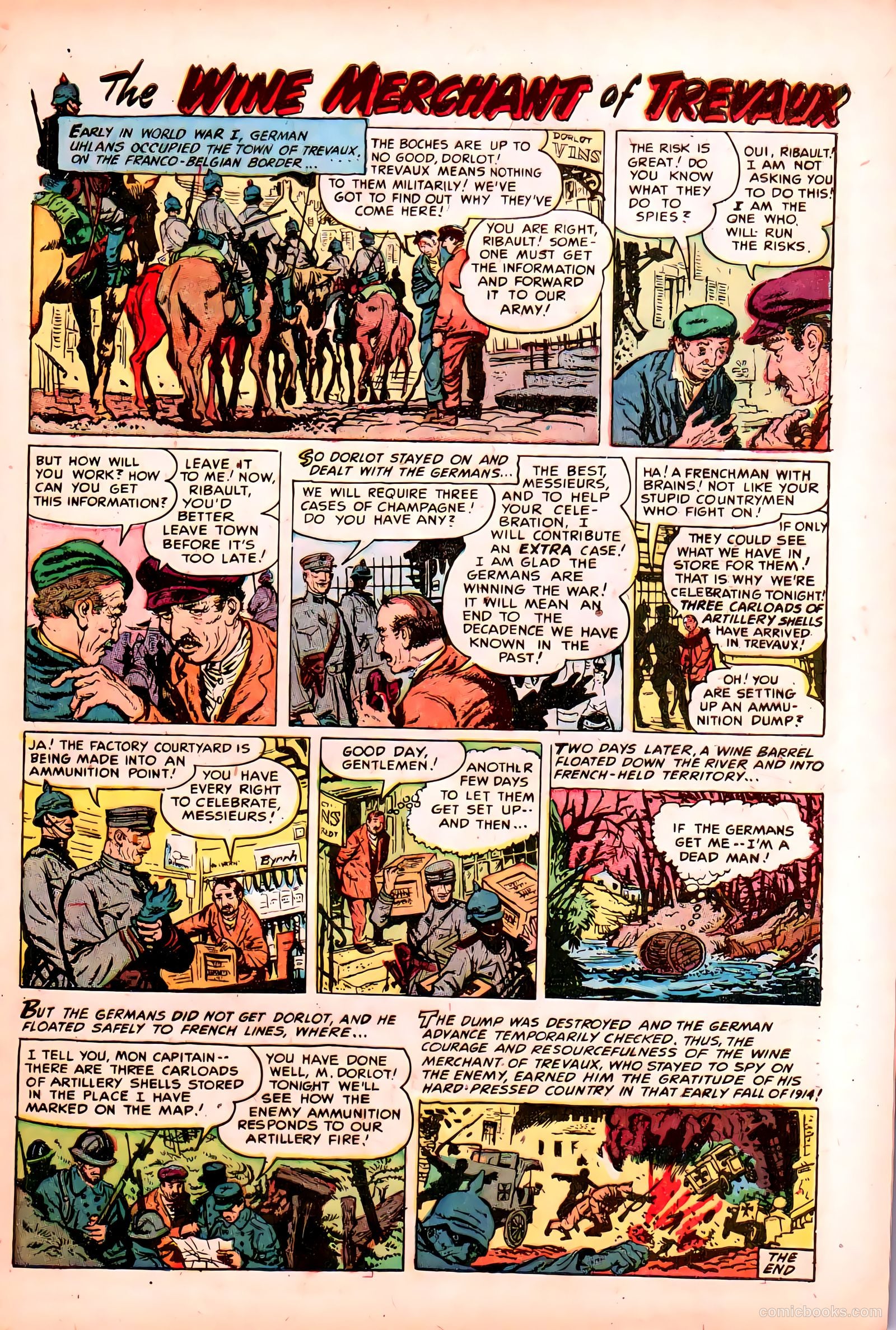 Cloak and Dagger #1 (1952) — page 33 of 36