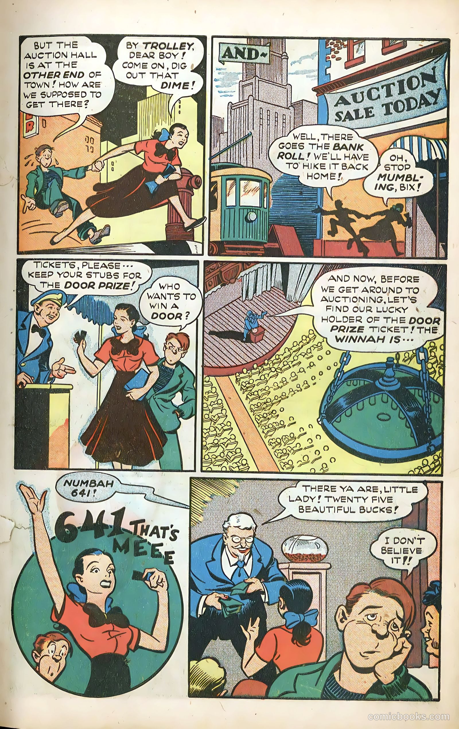 Club 16 Comics #1 (1948) — page 5 of 52