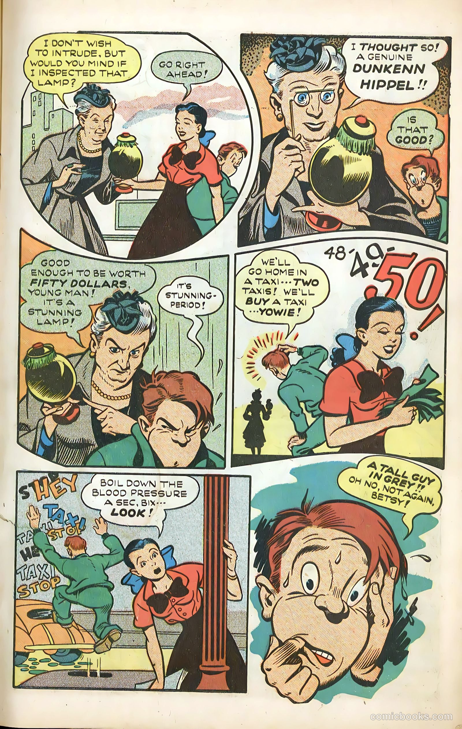 Club 16 Comics #1 (1948) — page 7 of 52