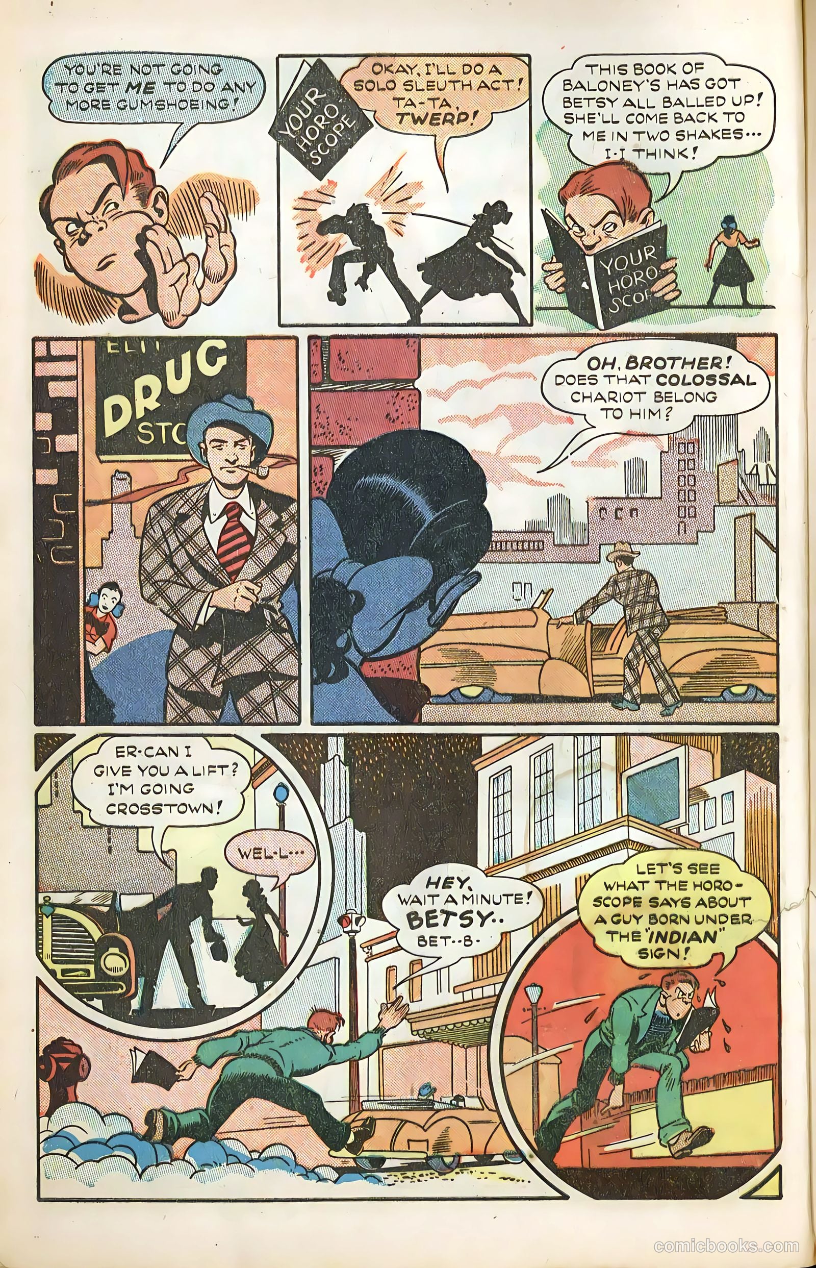 Club 16 Comics #1 (1948) — page 8 of 52