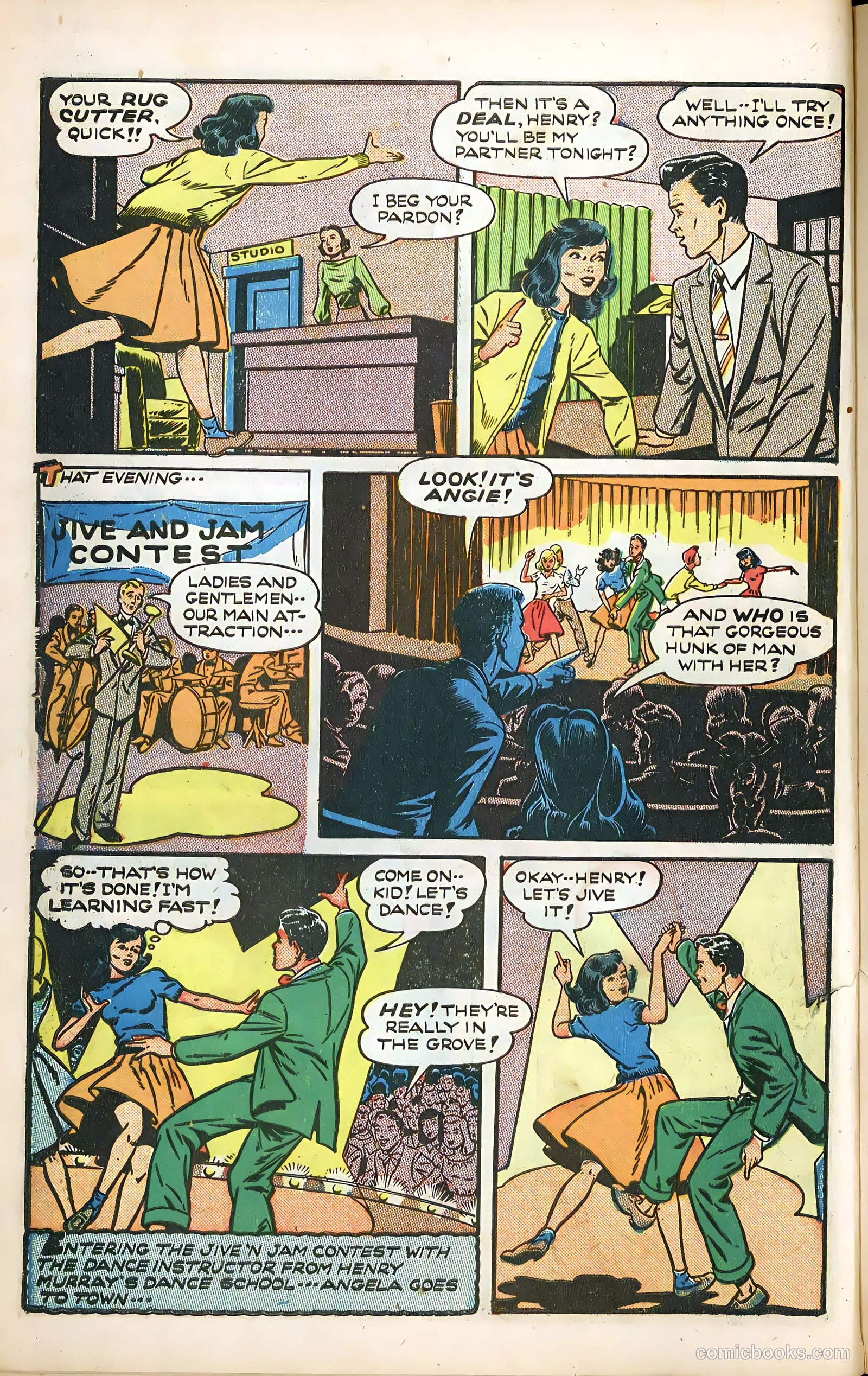 Club 16 Comics #1 (1948) — page 12 of 52