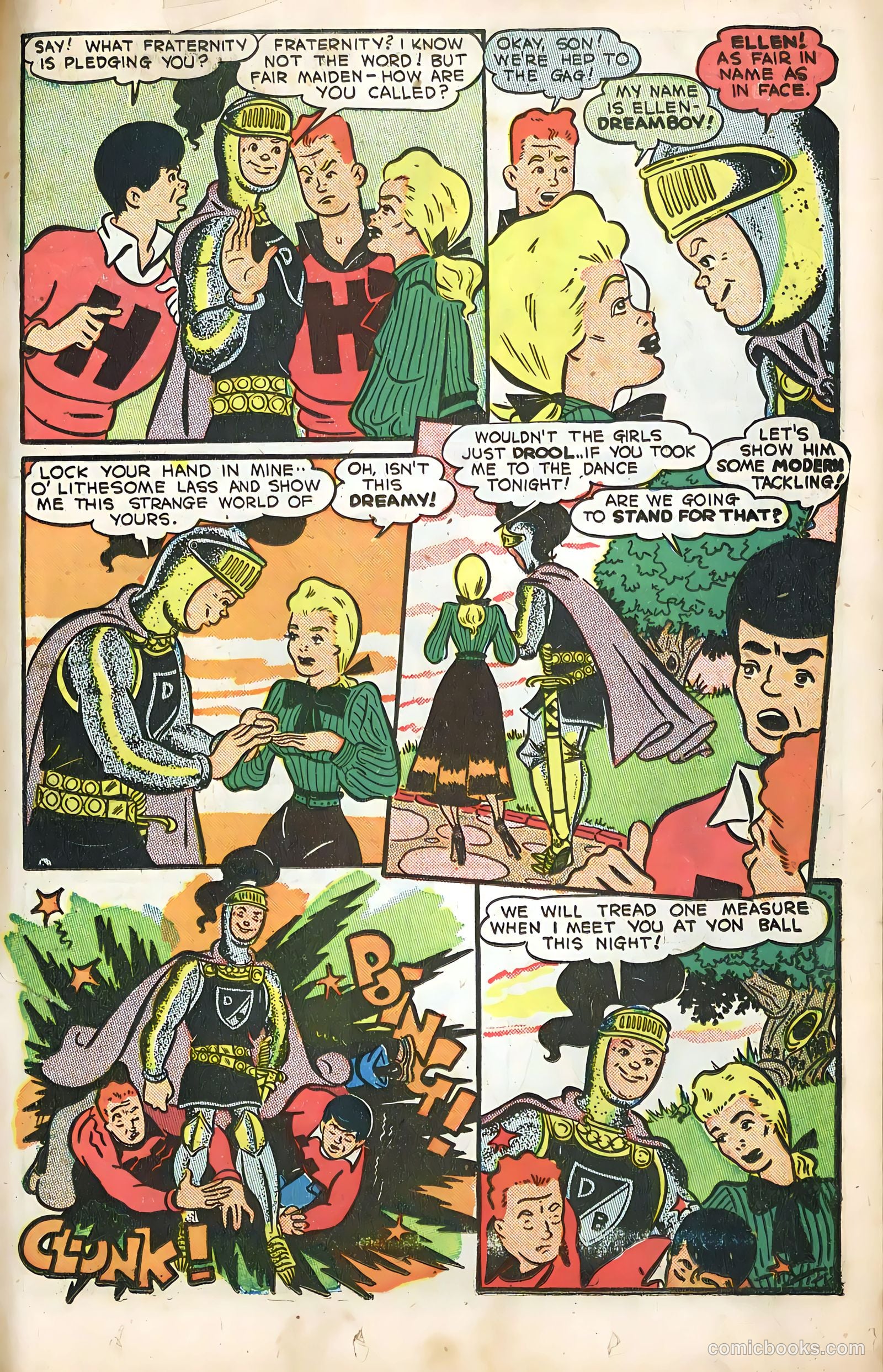 Club 16 Comics #1 (1948) — page 17 of 52