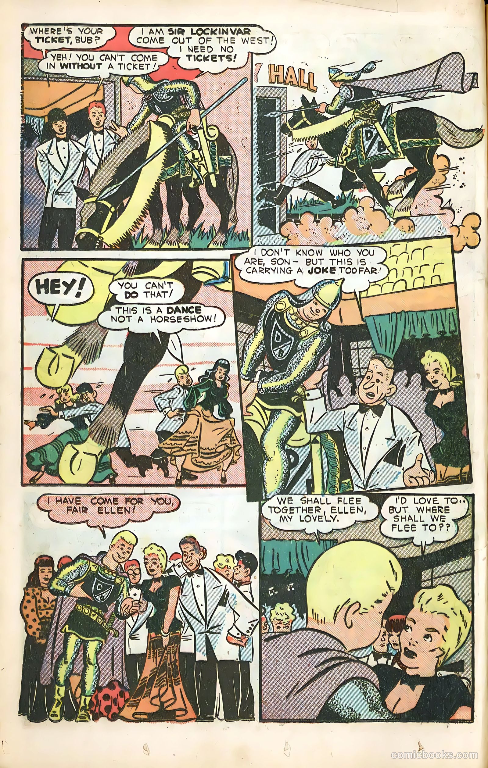 Club 16 Comics #1 (1948) — page 18 of 52