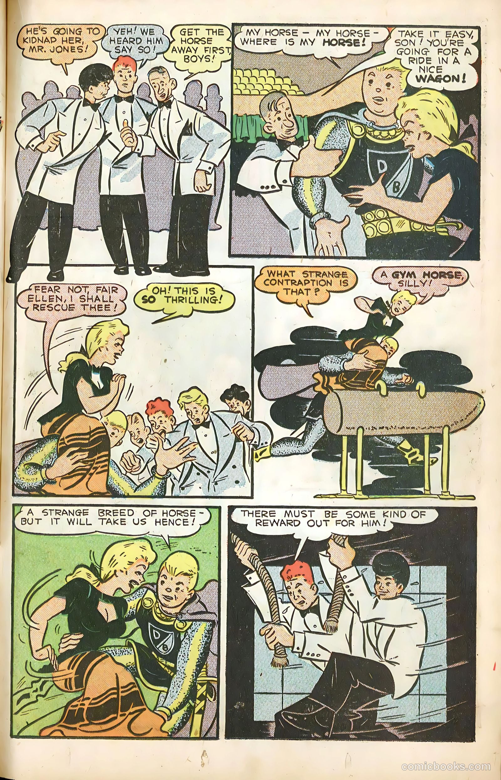 Club 16 Comics #1 (1948) — page 19 of 52