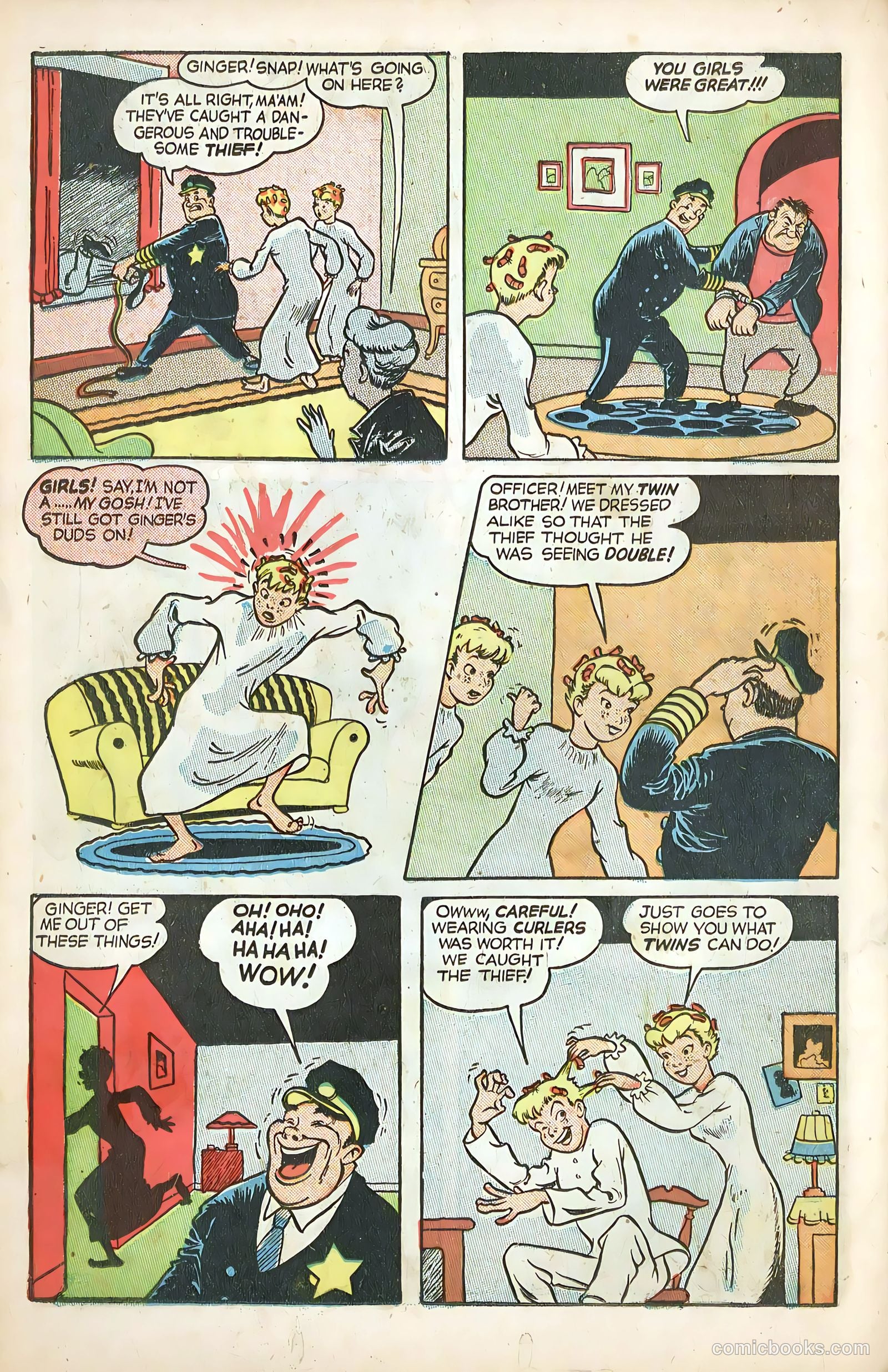 Club 16 Comics #1 (1948) — page 34 of 52