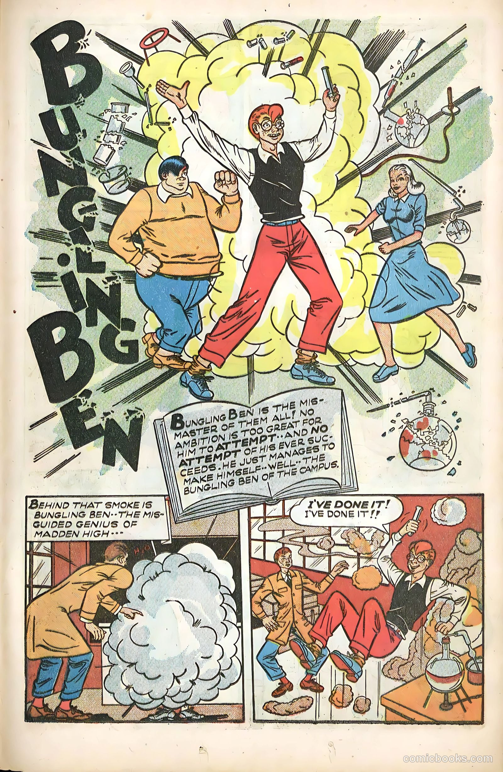 Club 16 Comics #1 (1948) — page 35 of 52