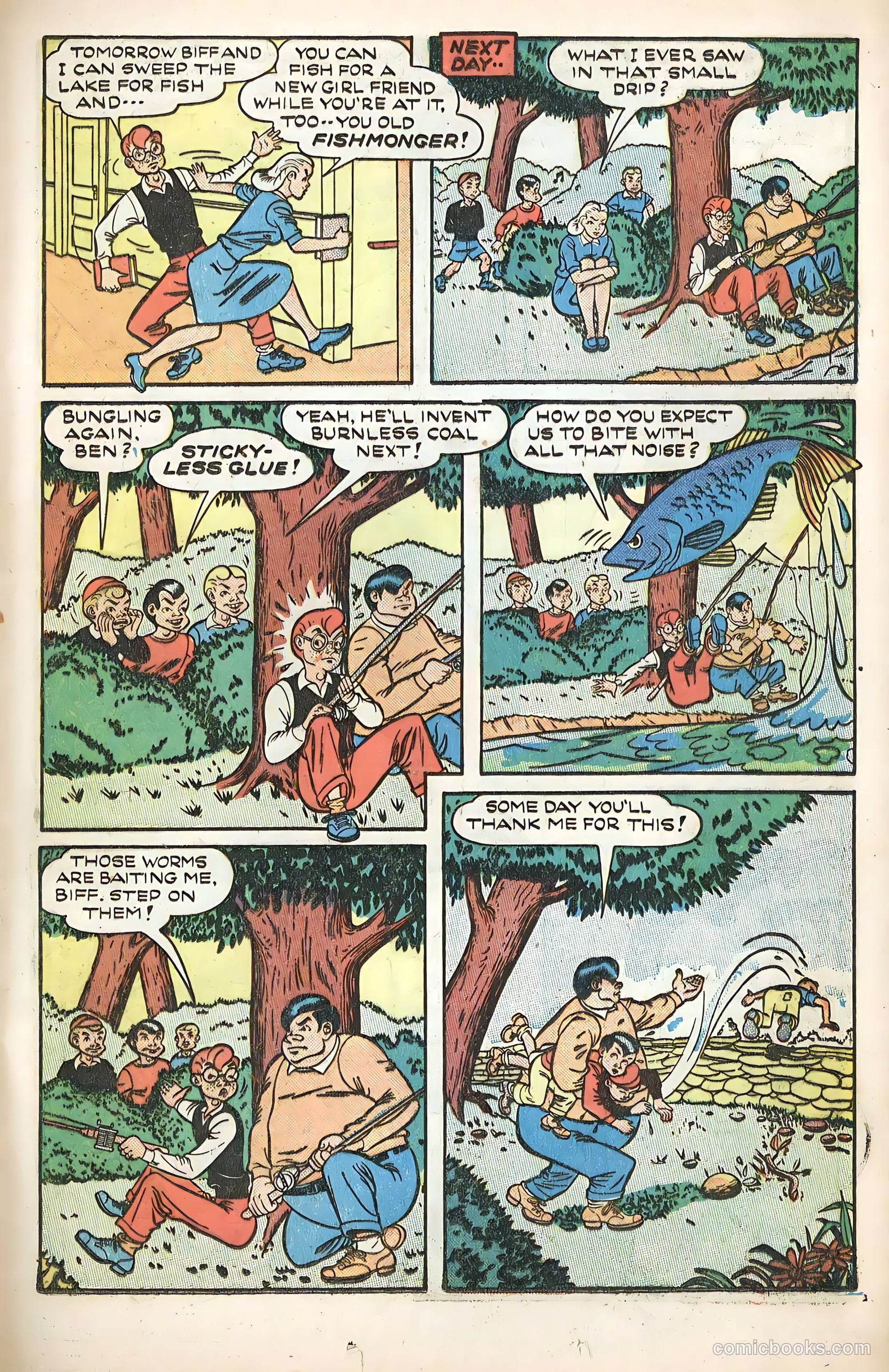Club 16 Comics #1 (1948) — page 37 of 52