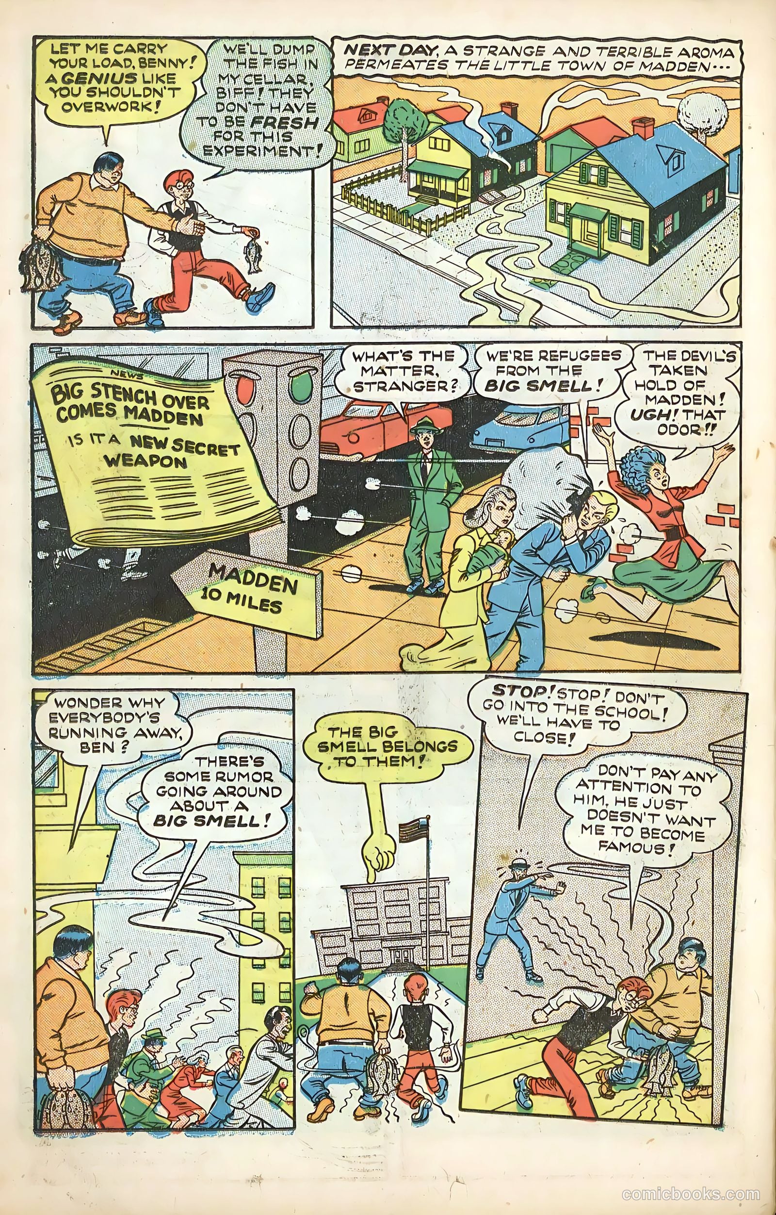 Club 16 Comics #1 (1948) — page 38 of 52