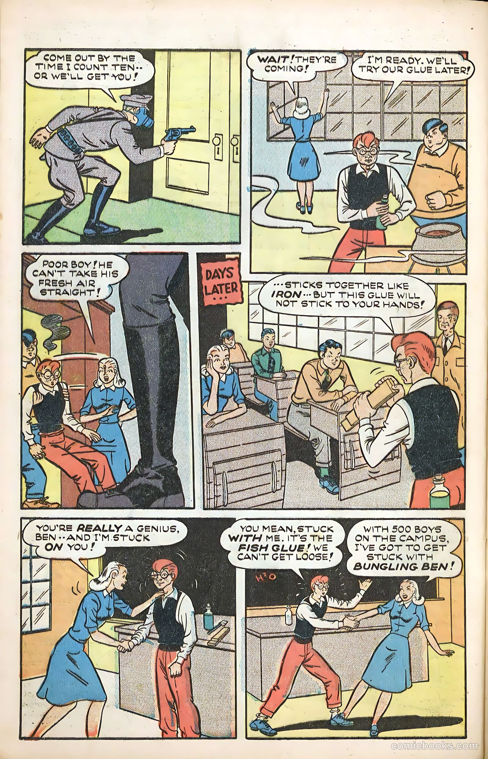 Club 16 Comics #1 (1948) — page 40 of 52