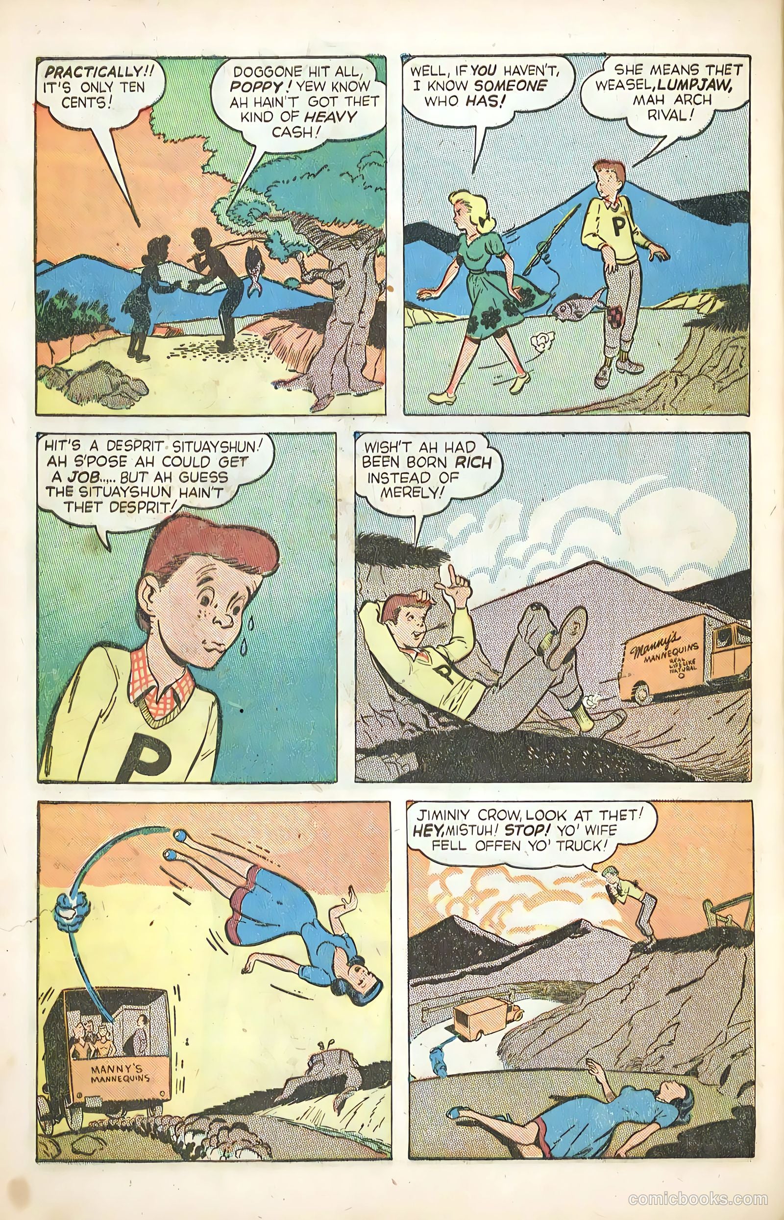 Club 16 Comics #1 (1948) — page 44 of 52