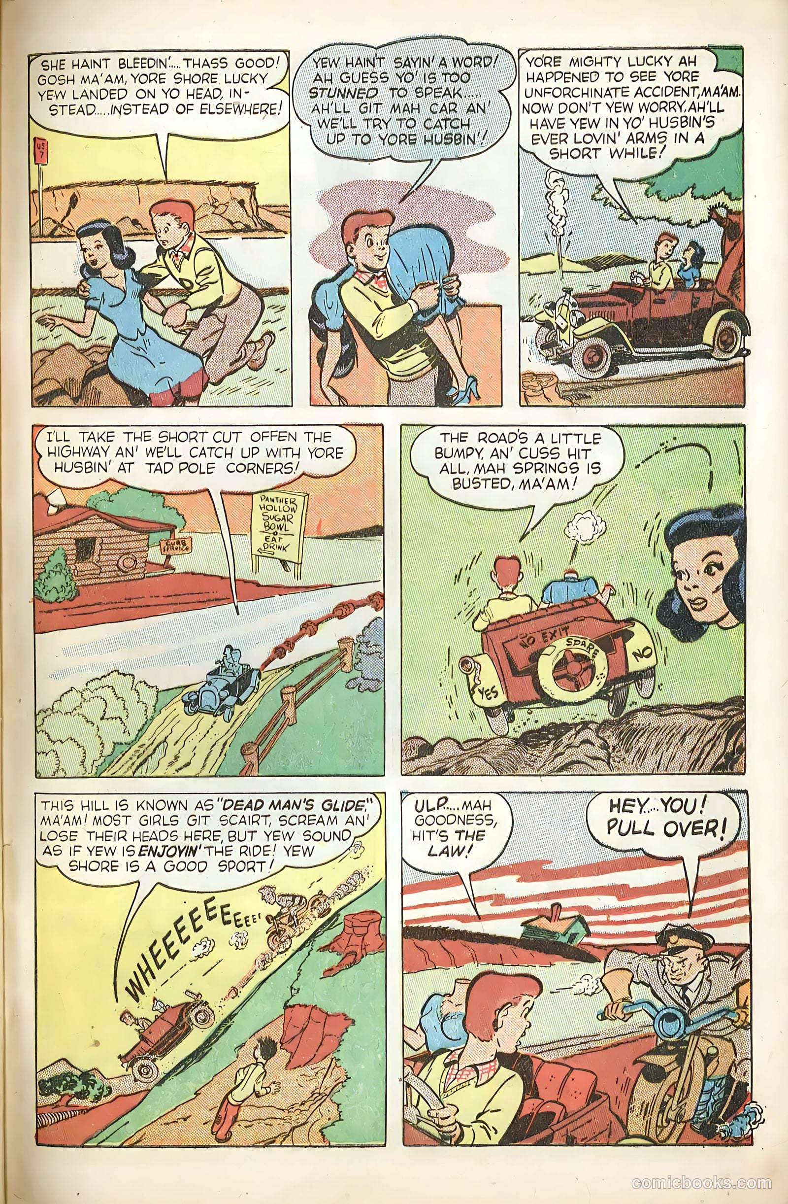 Club 16 Comics #1 (1948) — page 45 of 52
