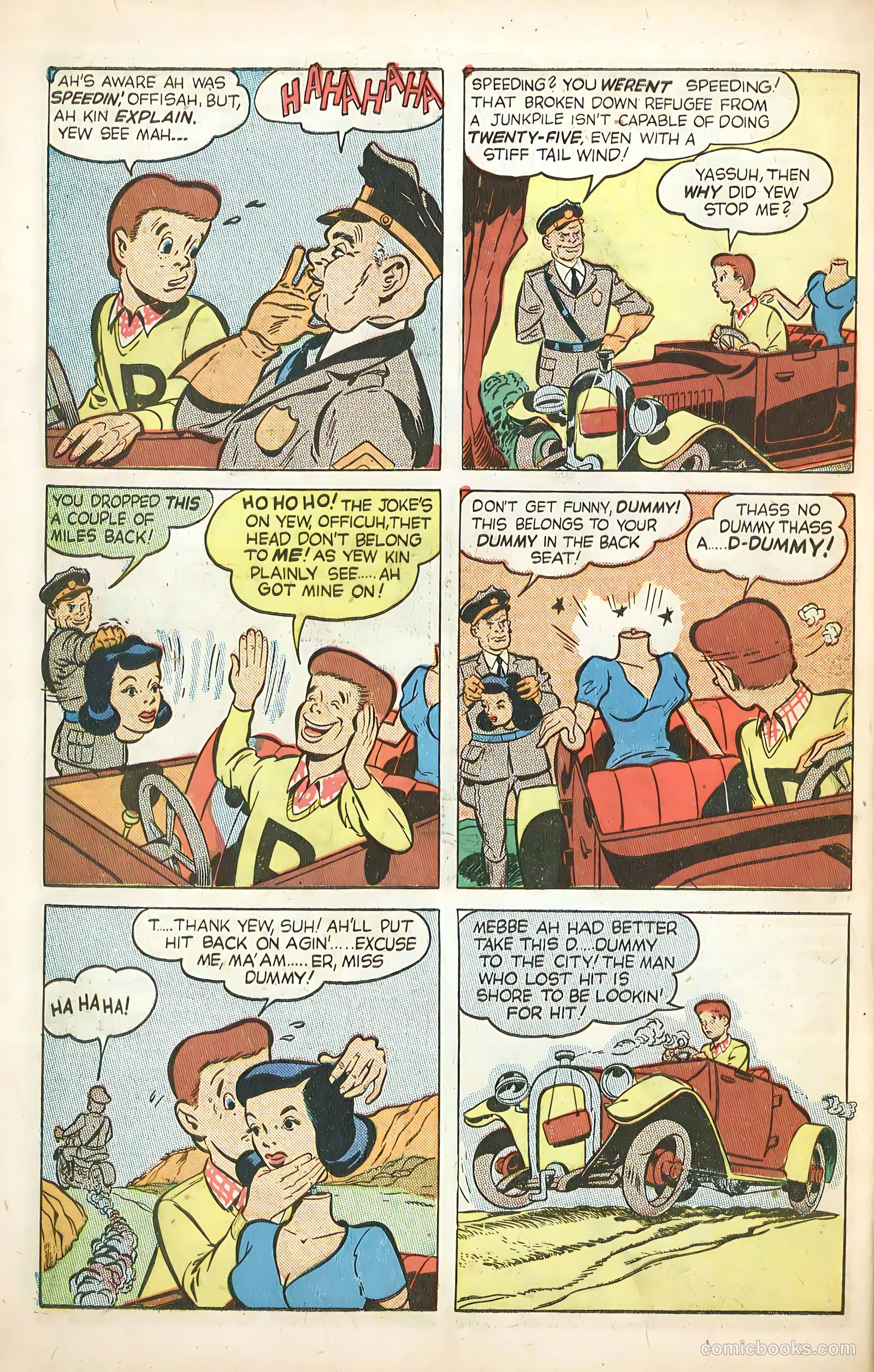 Club 16 Comics #1 (1948) — page 46 of 52