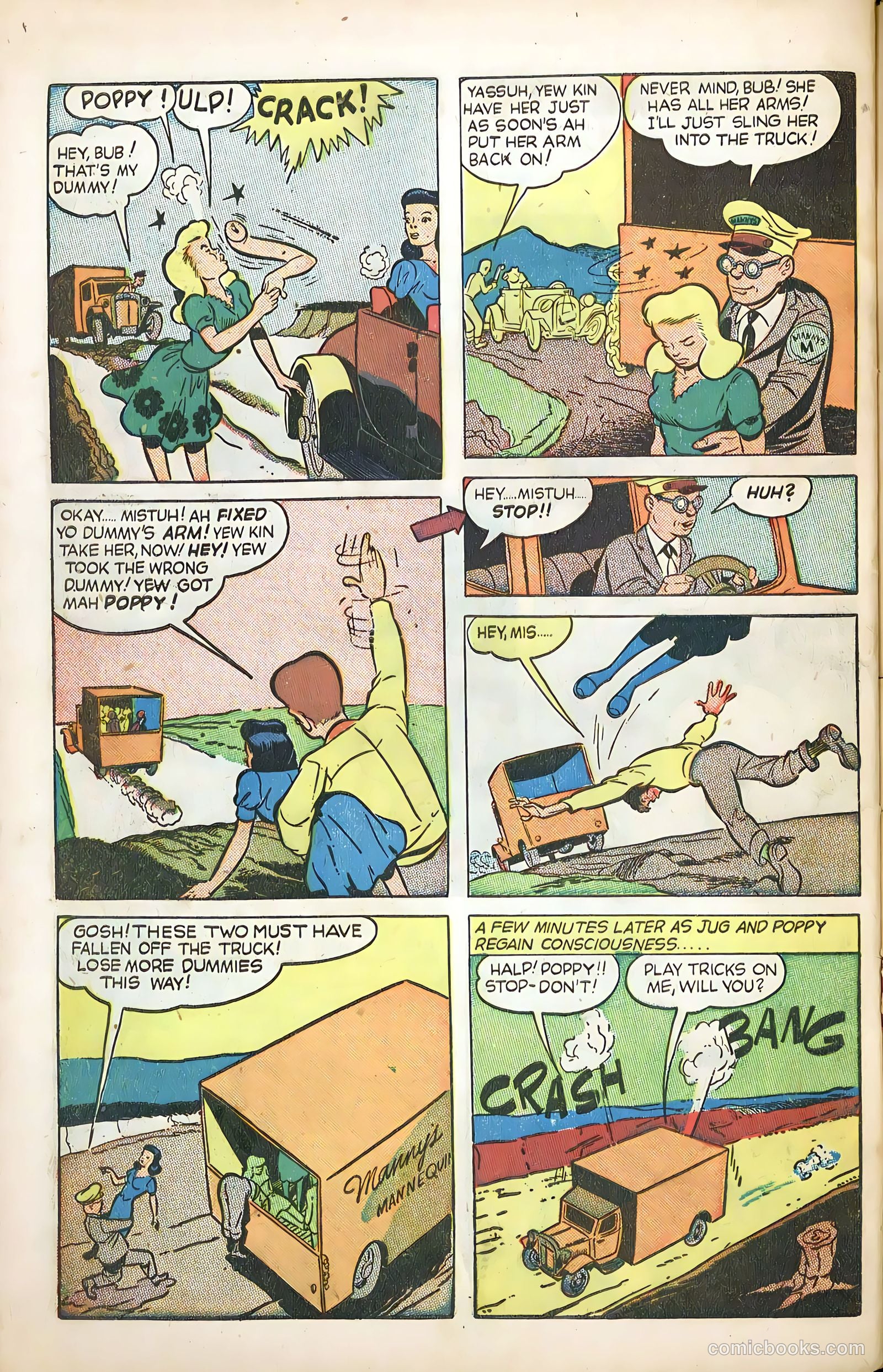 Club 16 Comics #1 (1948) — page 48 of 52