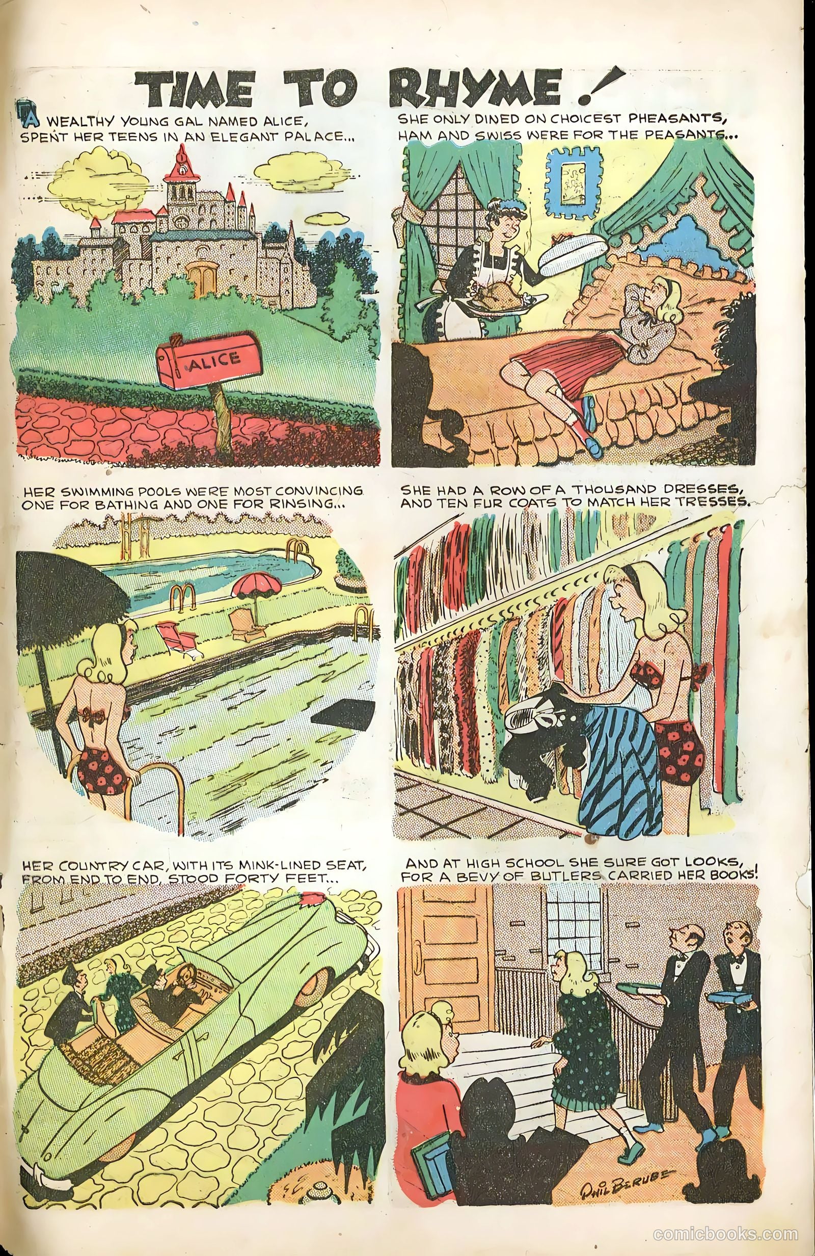 Club 16 Comics #1 (1948) — page 49 of 52