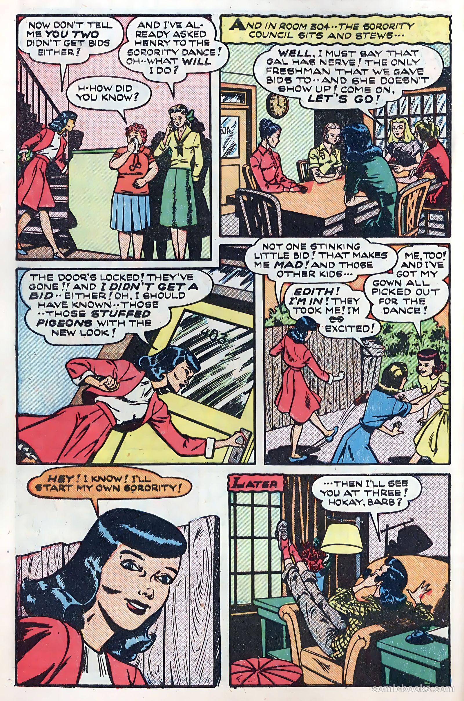 Club 16 Comics #2 (1948) — page 10 of 52