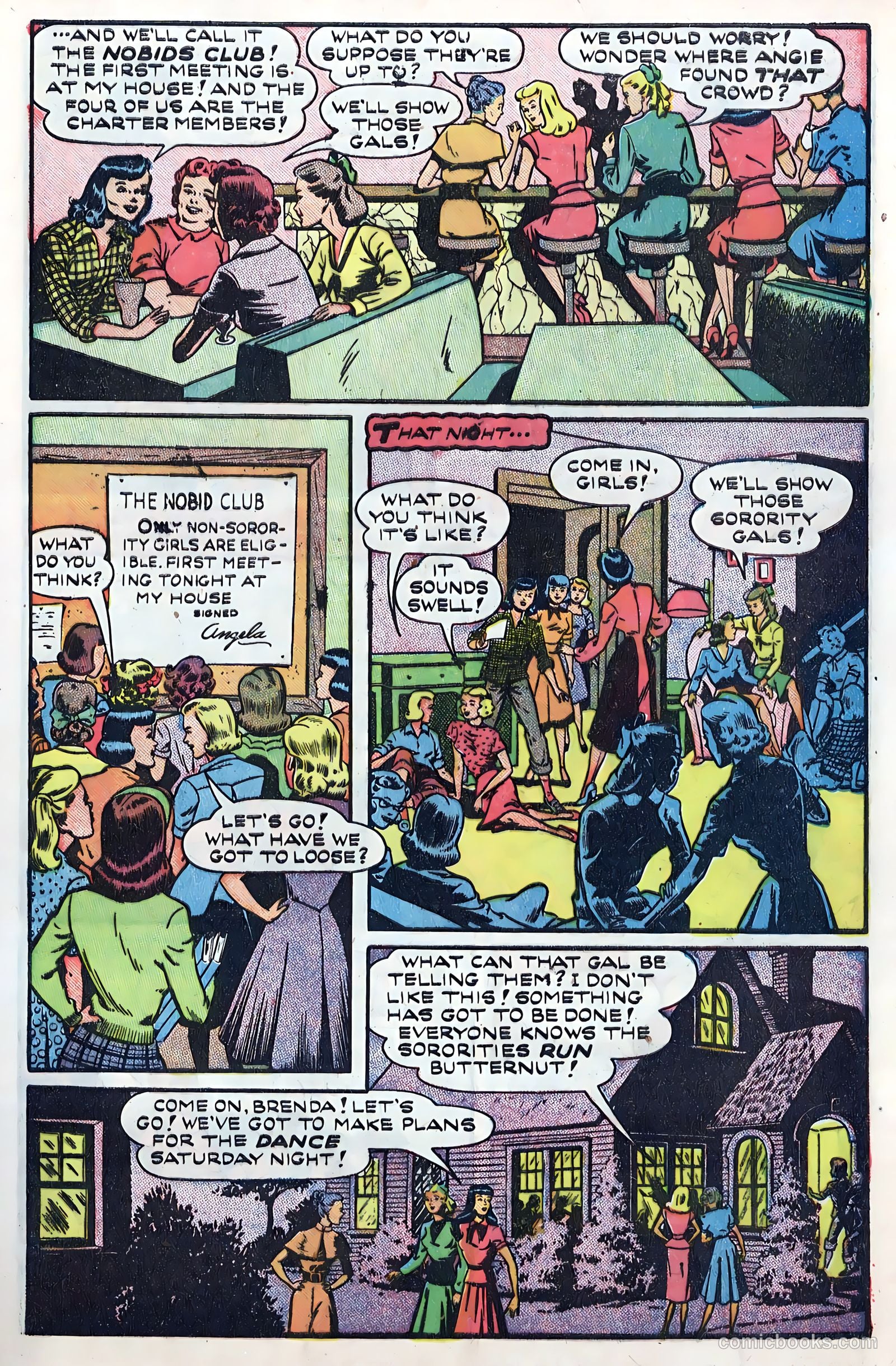 Club 16 Comics #2 (1948) — page 11 of 52
