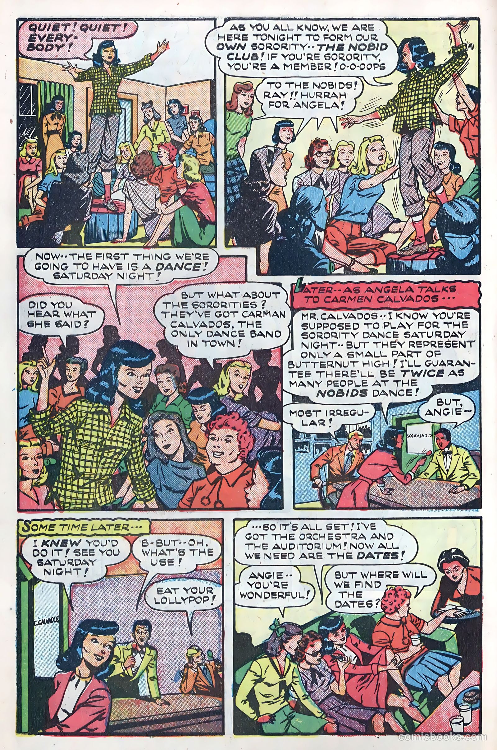 Club 16 Comics #2 (1948) — page 12 of 52