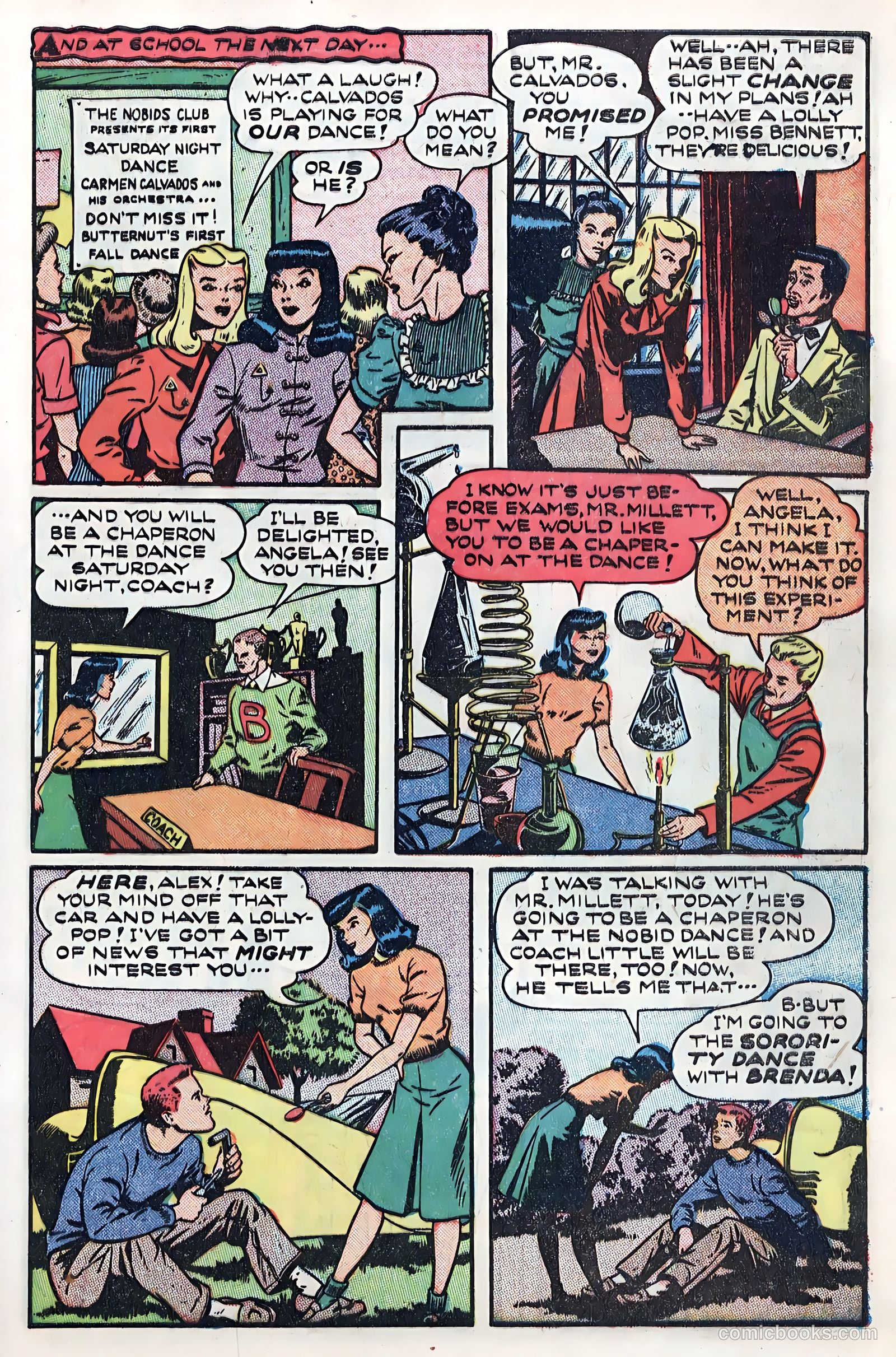 Club 16 Comics #2 (1948) — page 13 of 52