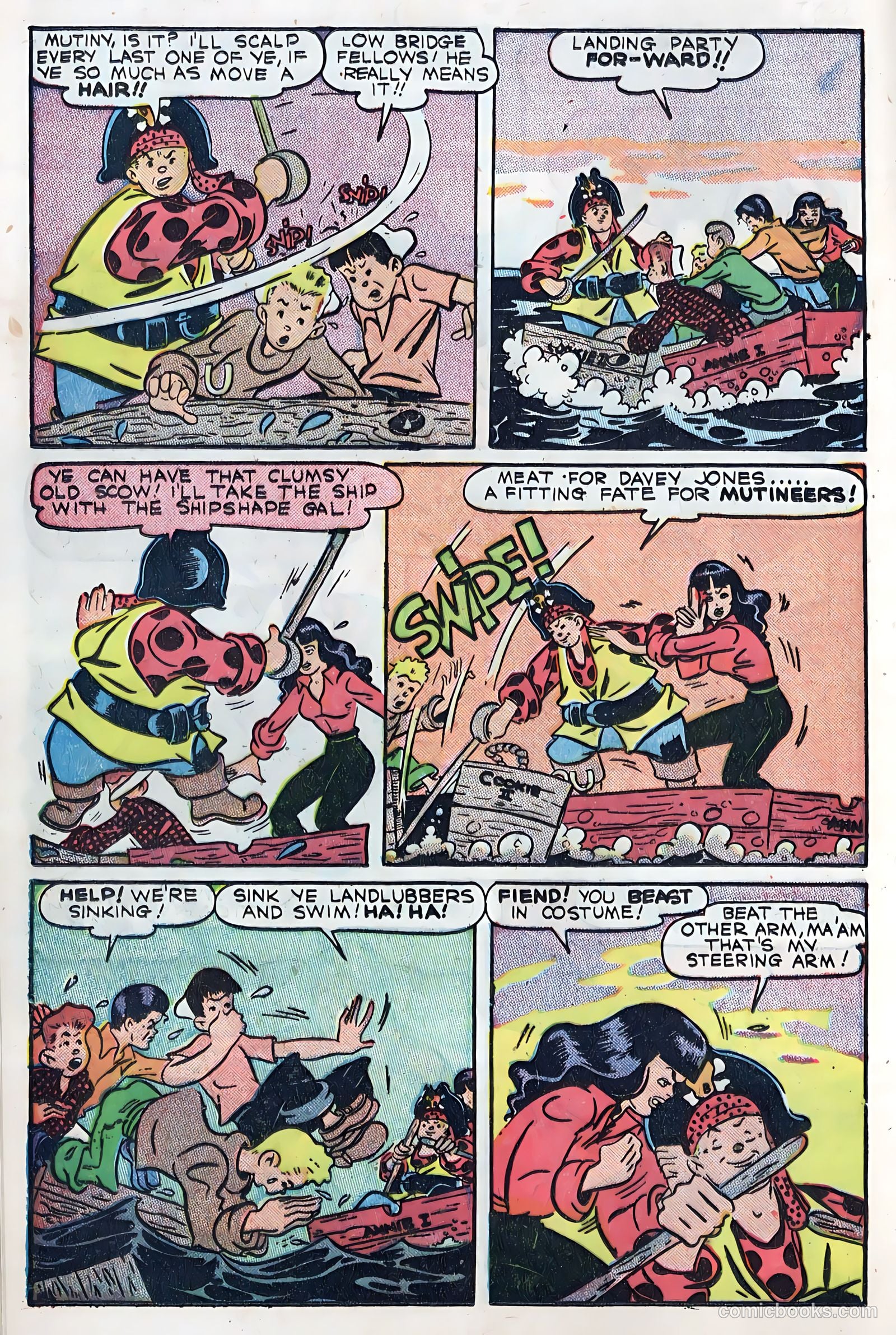 Club 16 Comics #2 (1948) — page 18 of 52