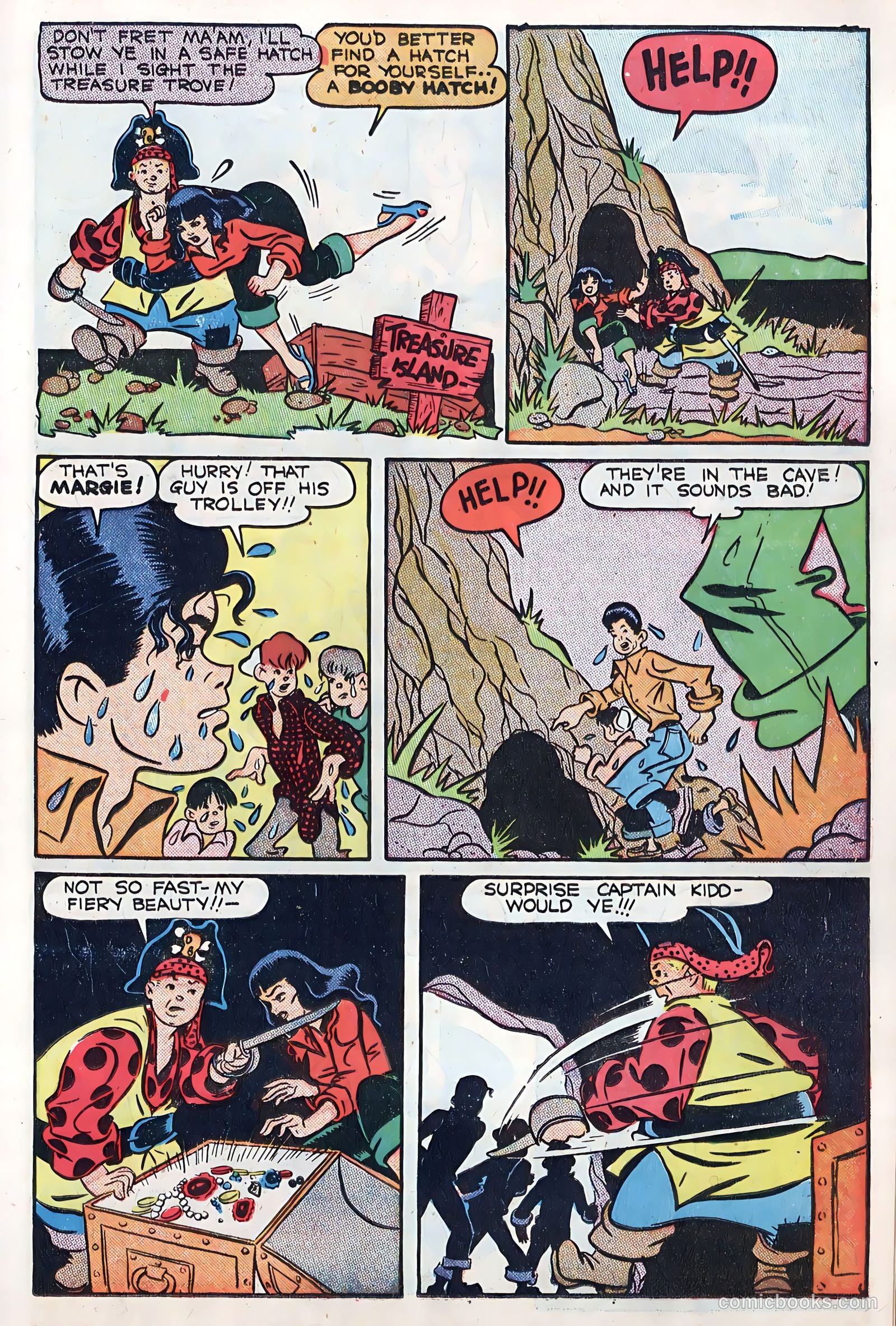 Club 16 Comics #2 (1948) — page 19 of 52
