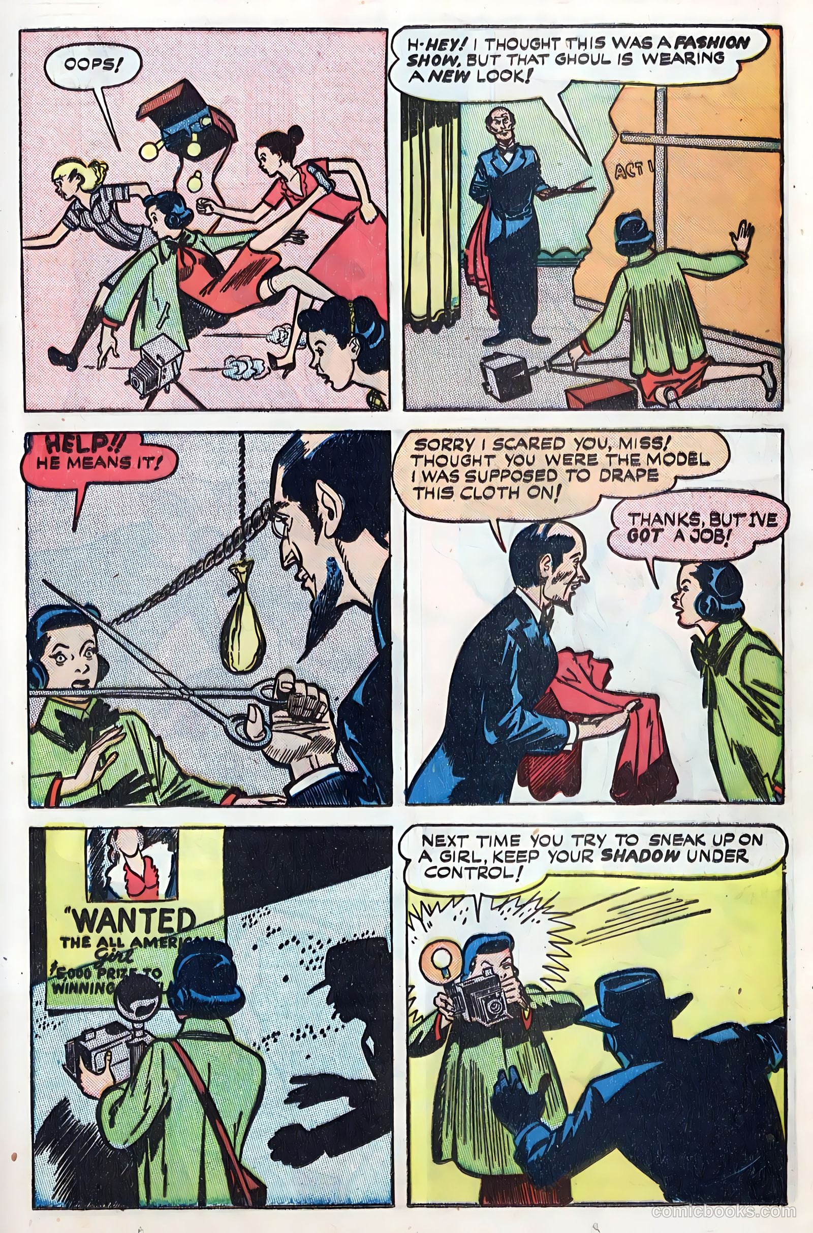 Club 16 Comics #2 (1948) — page 23 of 52